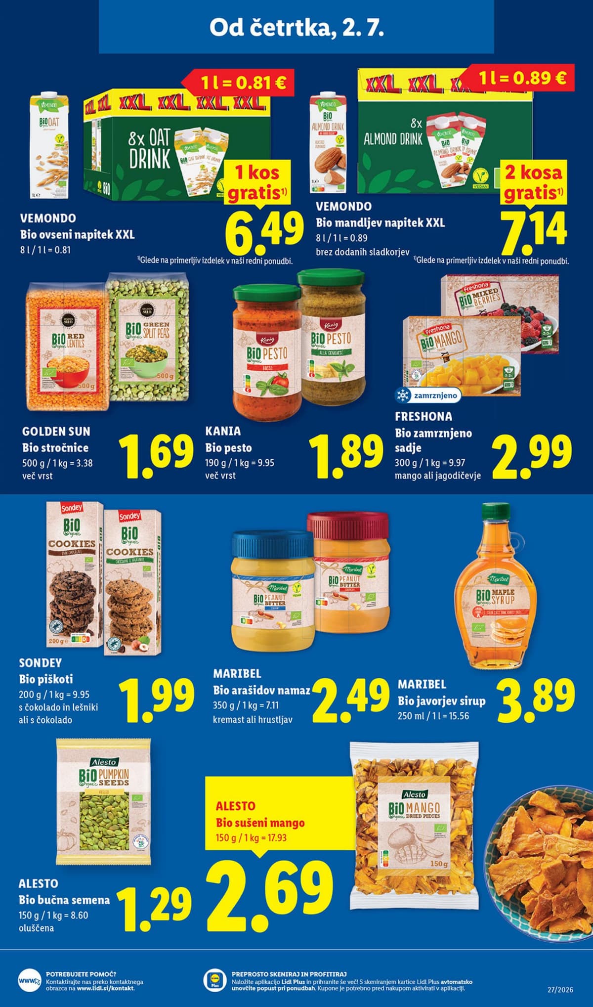 Stran 21. Lidl kataloga - Živila od 29.06.2026