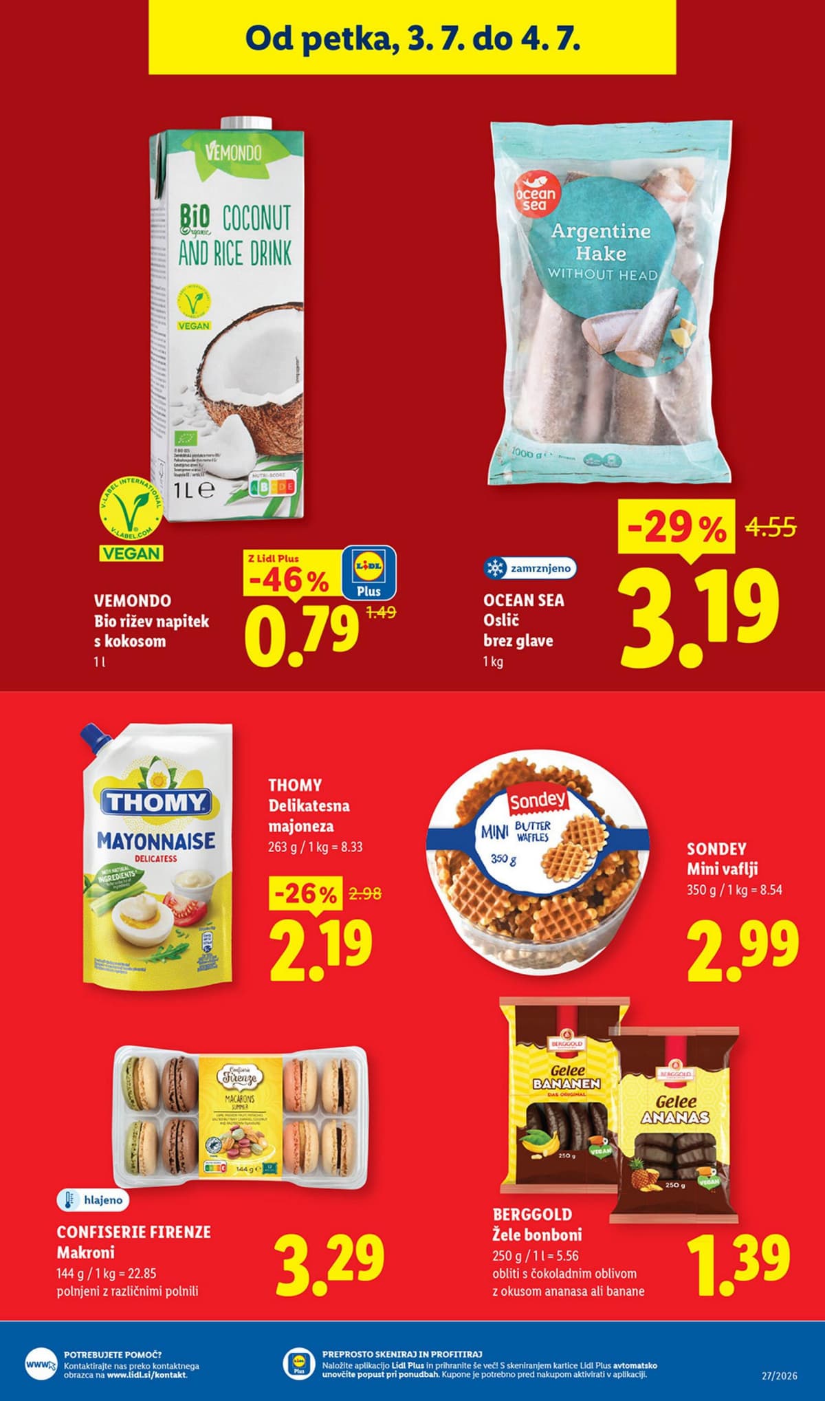 Stran 31. Lidl kataloga - Živila od 29.06.2026