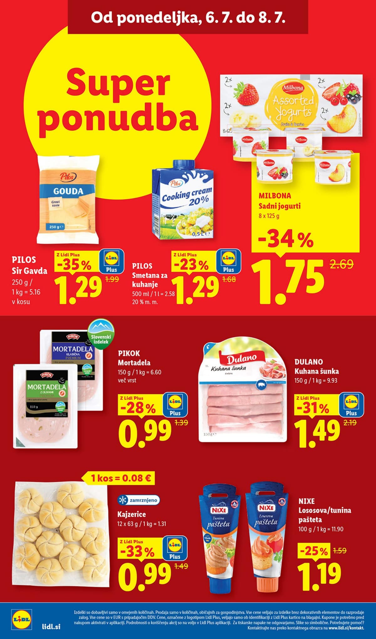 Stran 34. Lidl kataloga - Živila od 29.06.2026