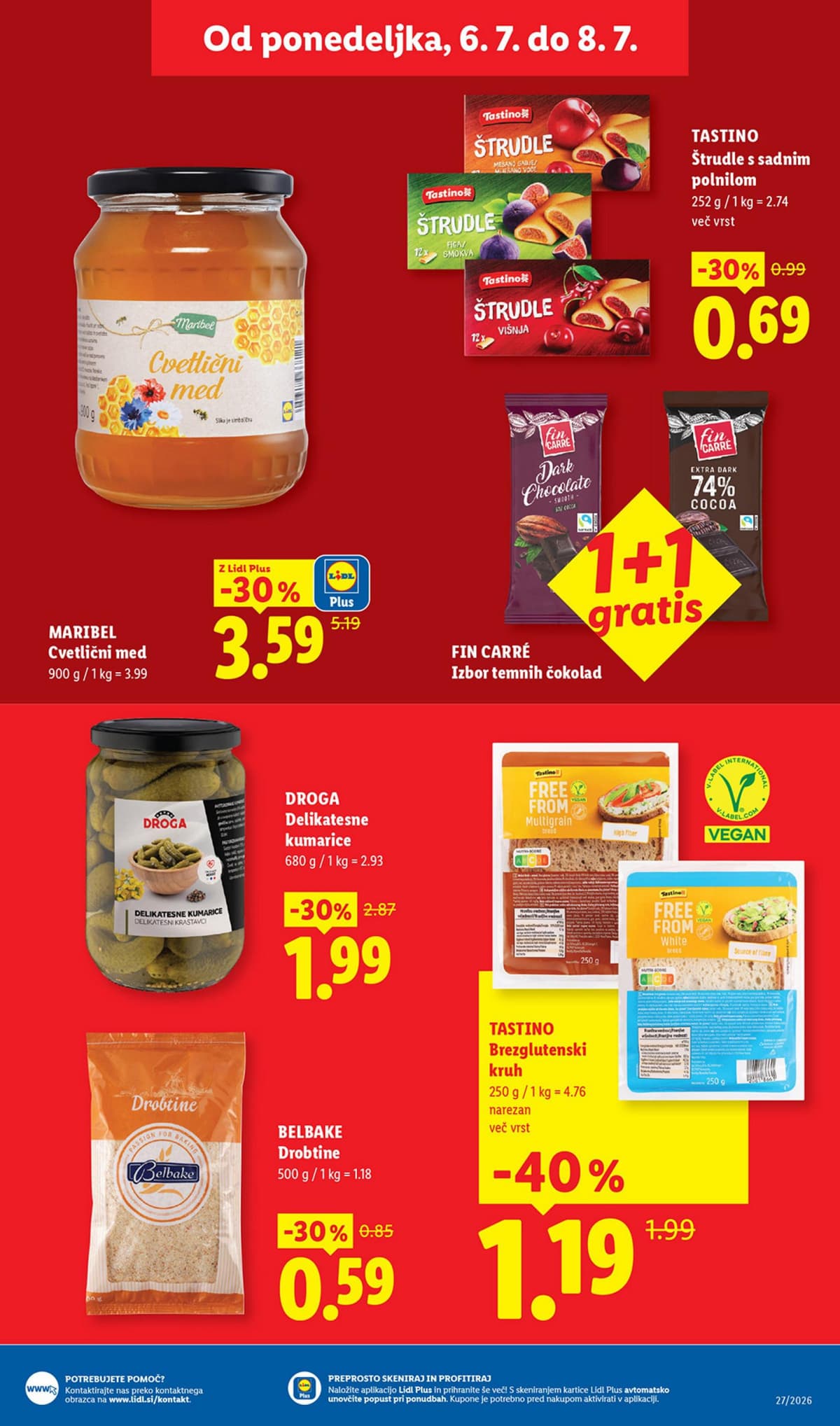 Stran 35. Lidl kataloga - Živila od 29.06.2026