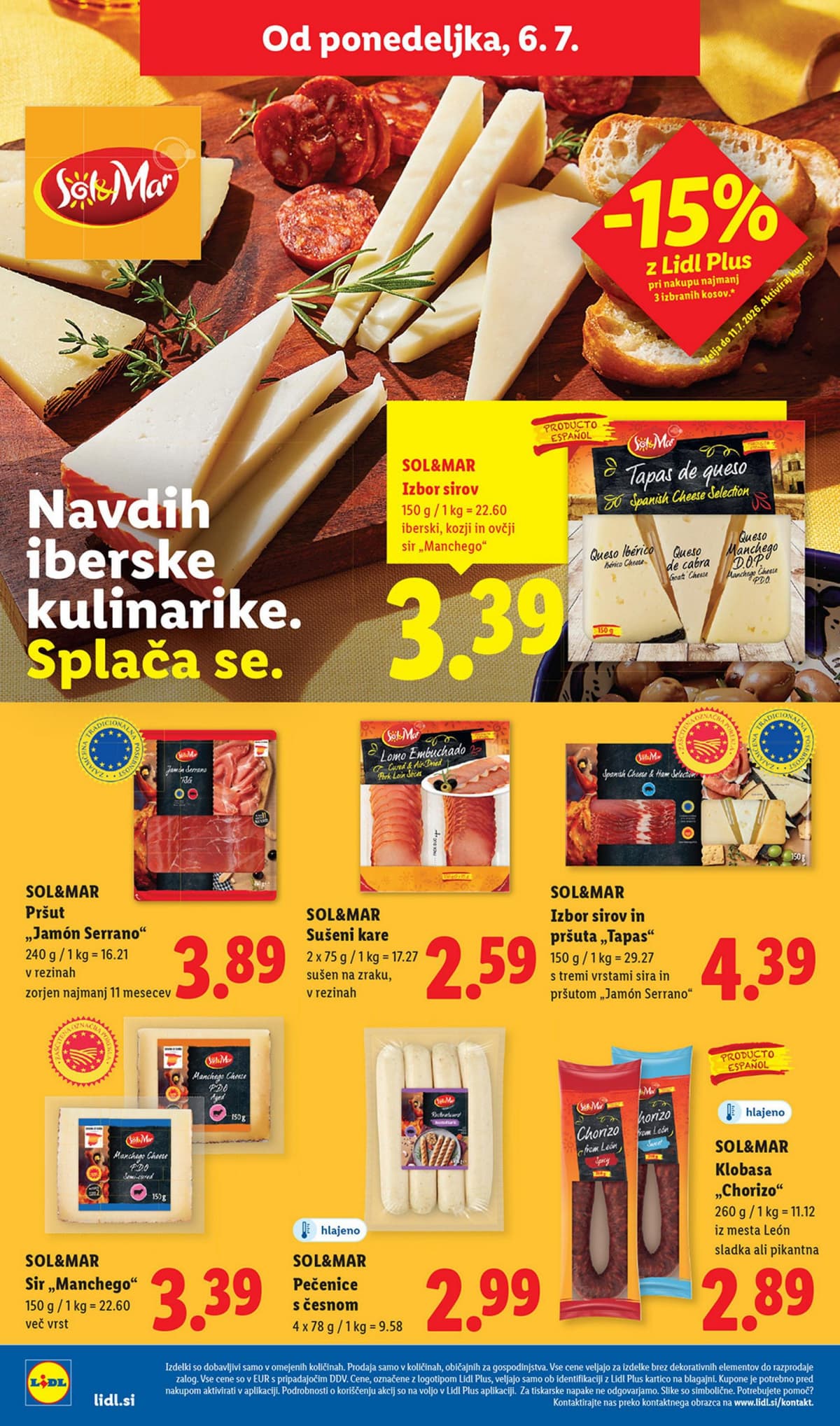 Stran 36. Lidl kataloga - Živila od 29.06.2026