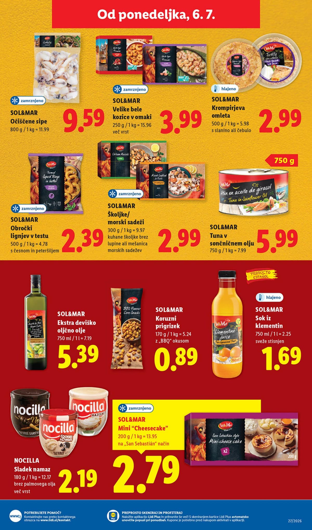 Stran 37. Lidl kataloga - Živila od 29.06.2026