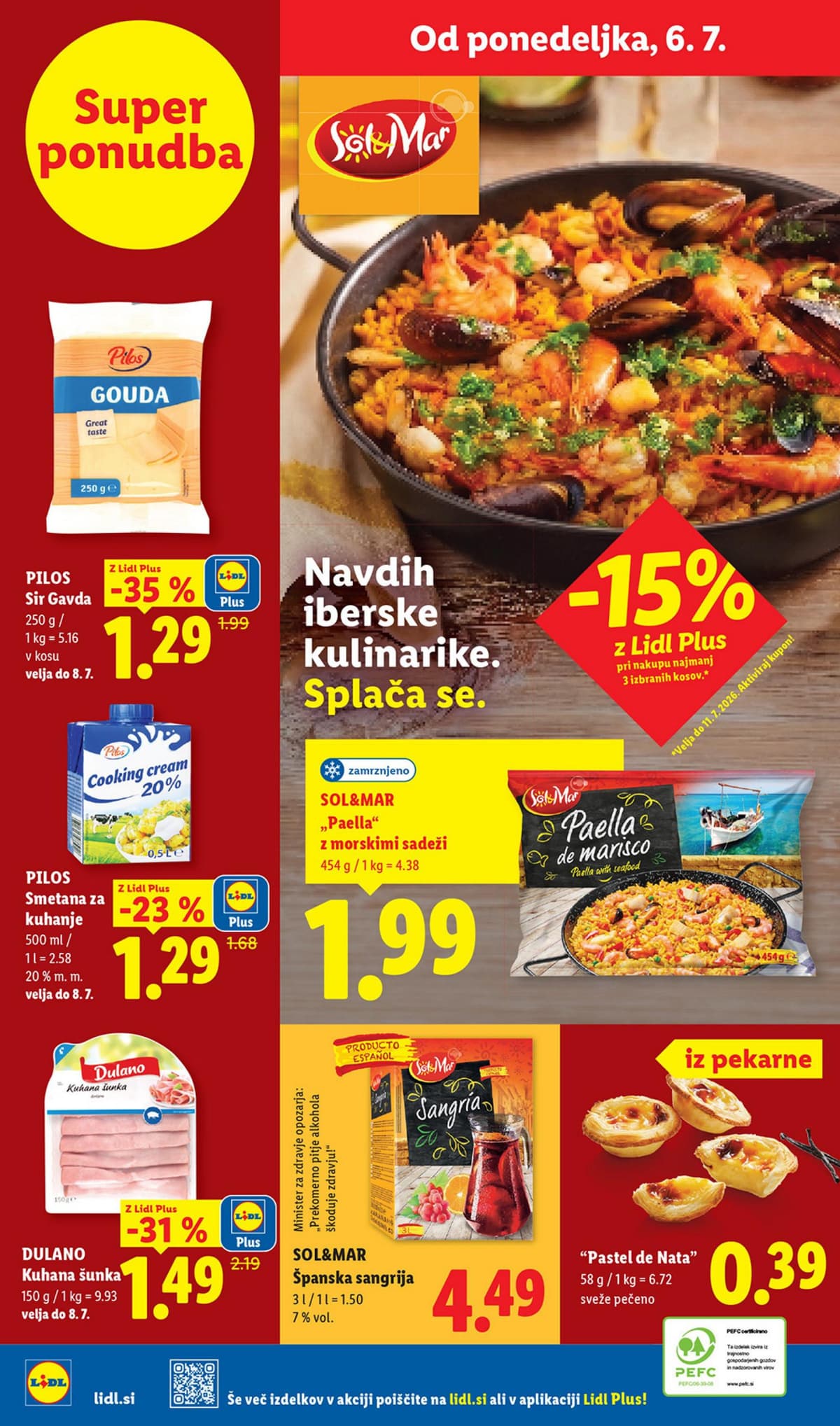 Stran 42. Lidl kataloga - Živila od 29.06.2026