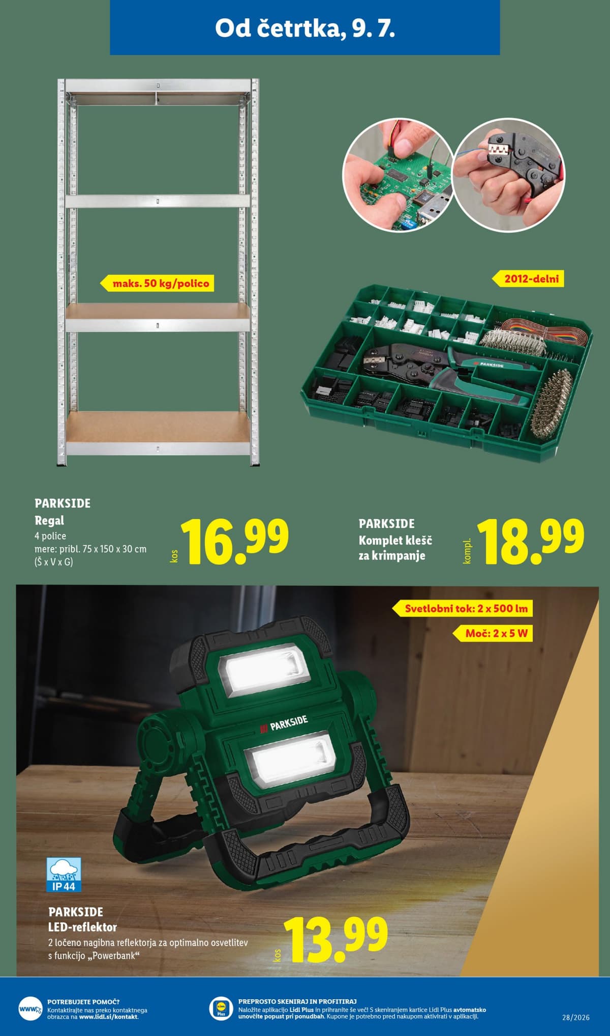 Stran 7. Lidl kataloga - Neživila od 06.07.2026
