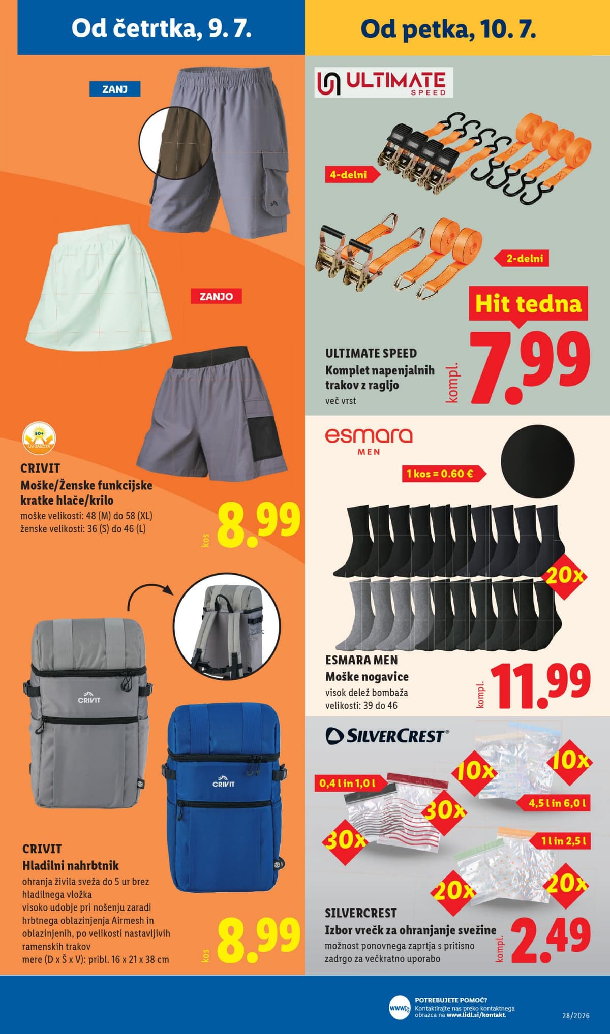 Stran 9. Lidl kataloga - Neživila od 06.07.2026