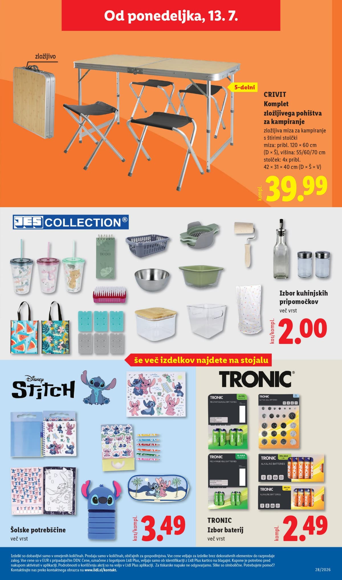 Stran 17. Lidl kataloga - Neživila od 06.07.2026