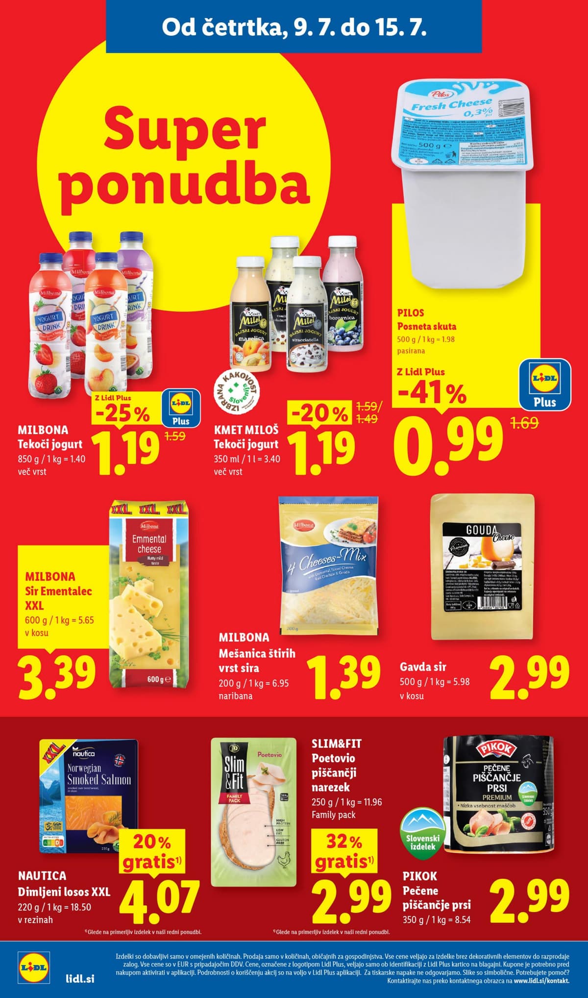 Stran 2. Lidl kataloga - Živila od 06.07.2026