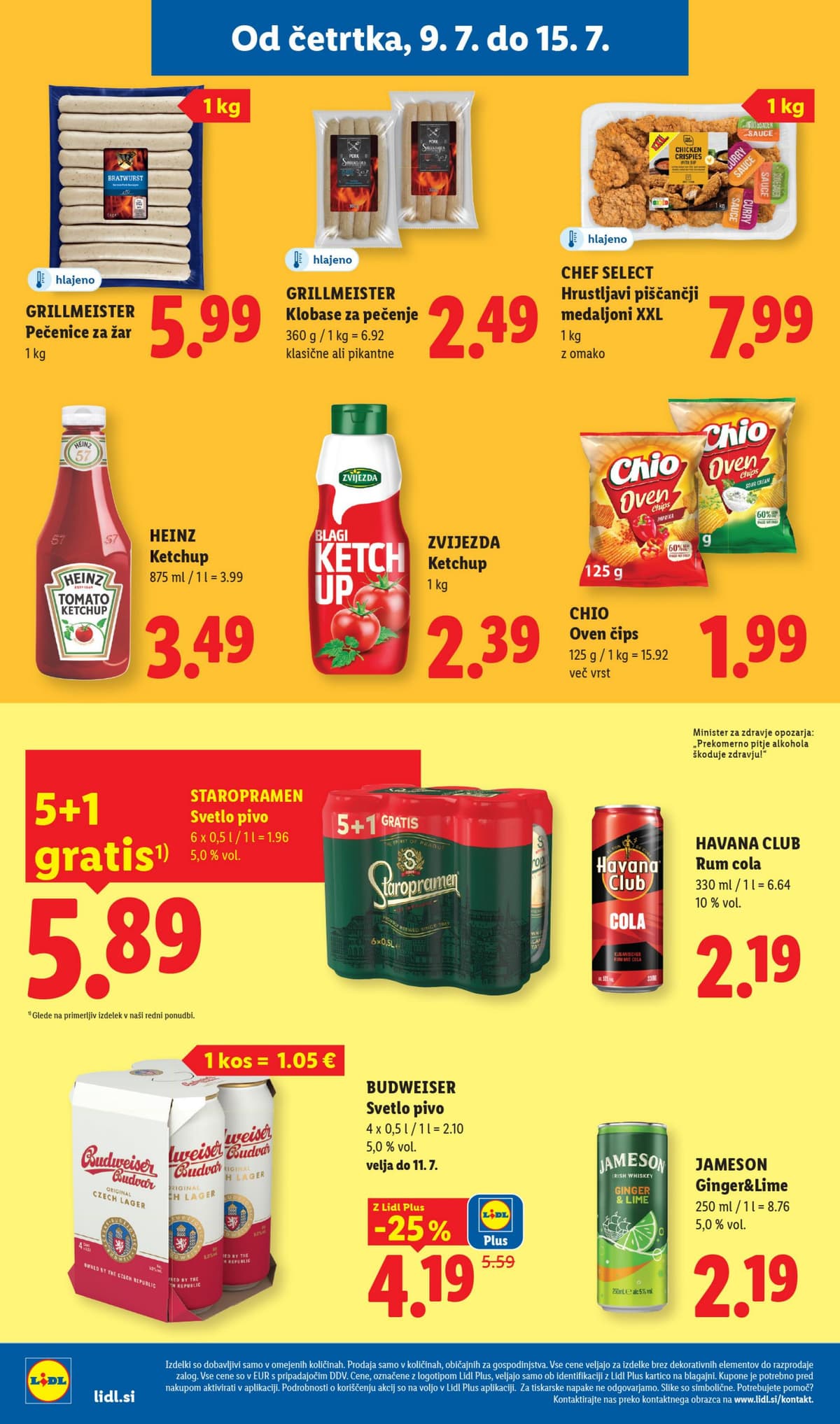 Stran 6. Lidl kataloga - Živila od 06.07.2026
