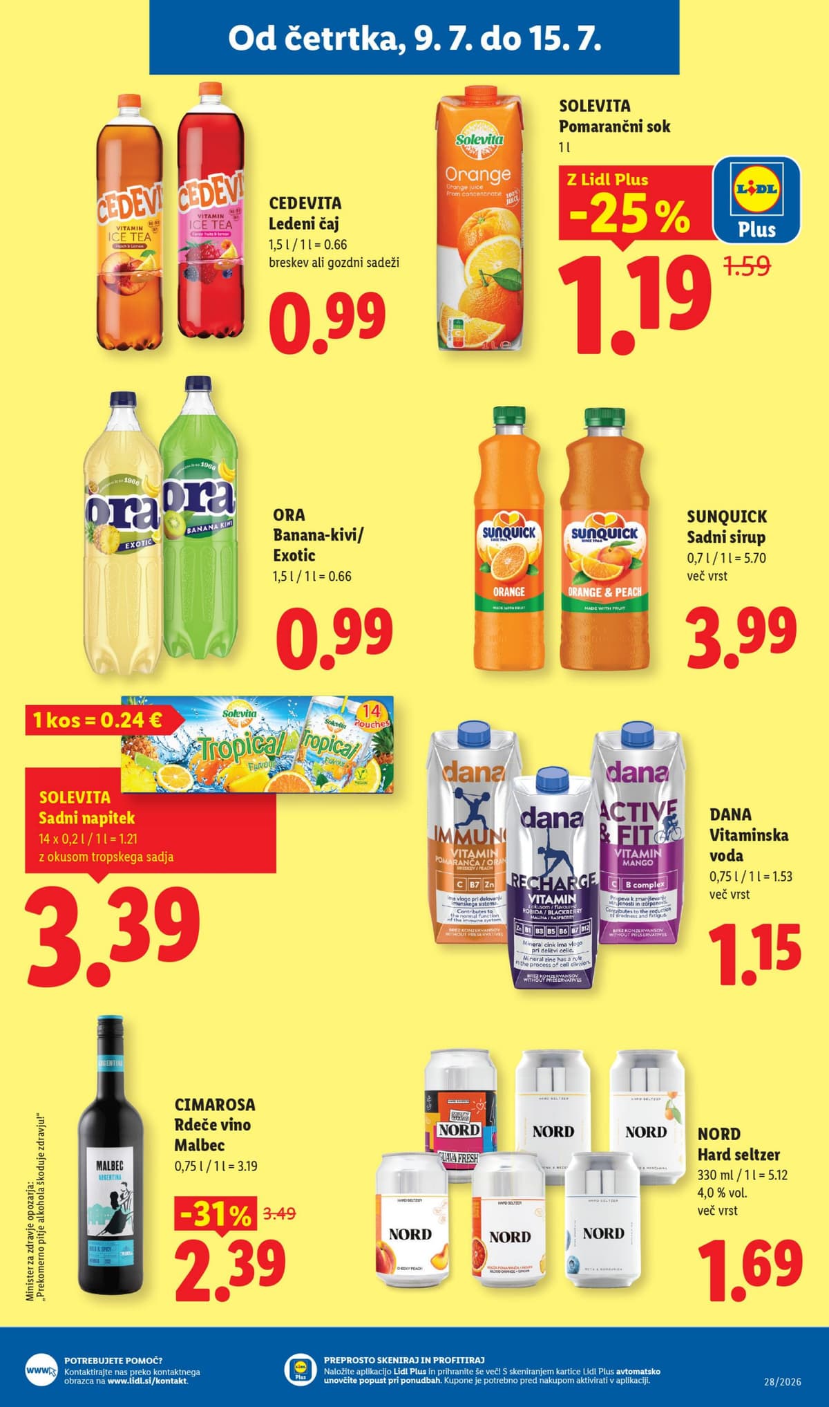 Stran 7. Lidl kataloga - Živila