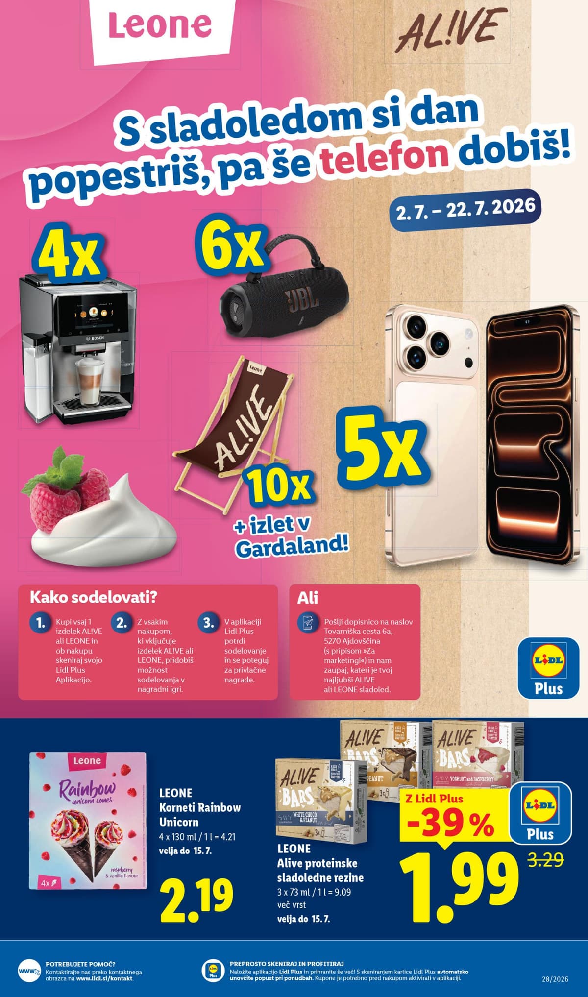 Stran 11. Lidl kataloga - Živila od 06.07.2026
