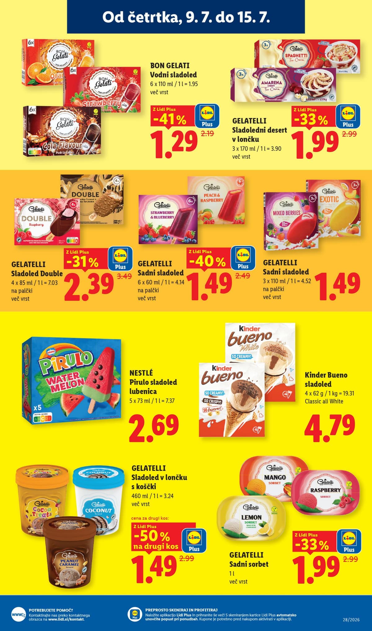 Stran 13. Lidl kataloga - Živila