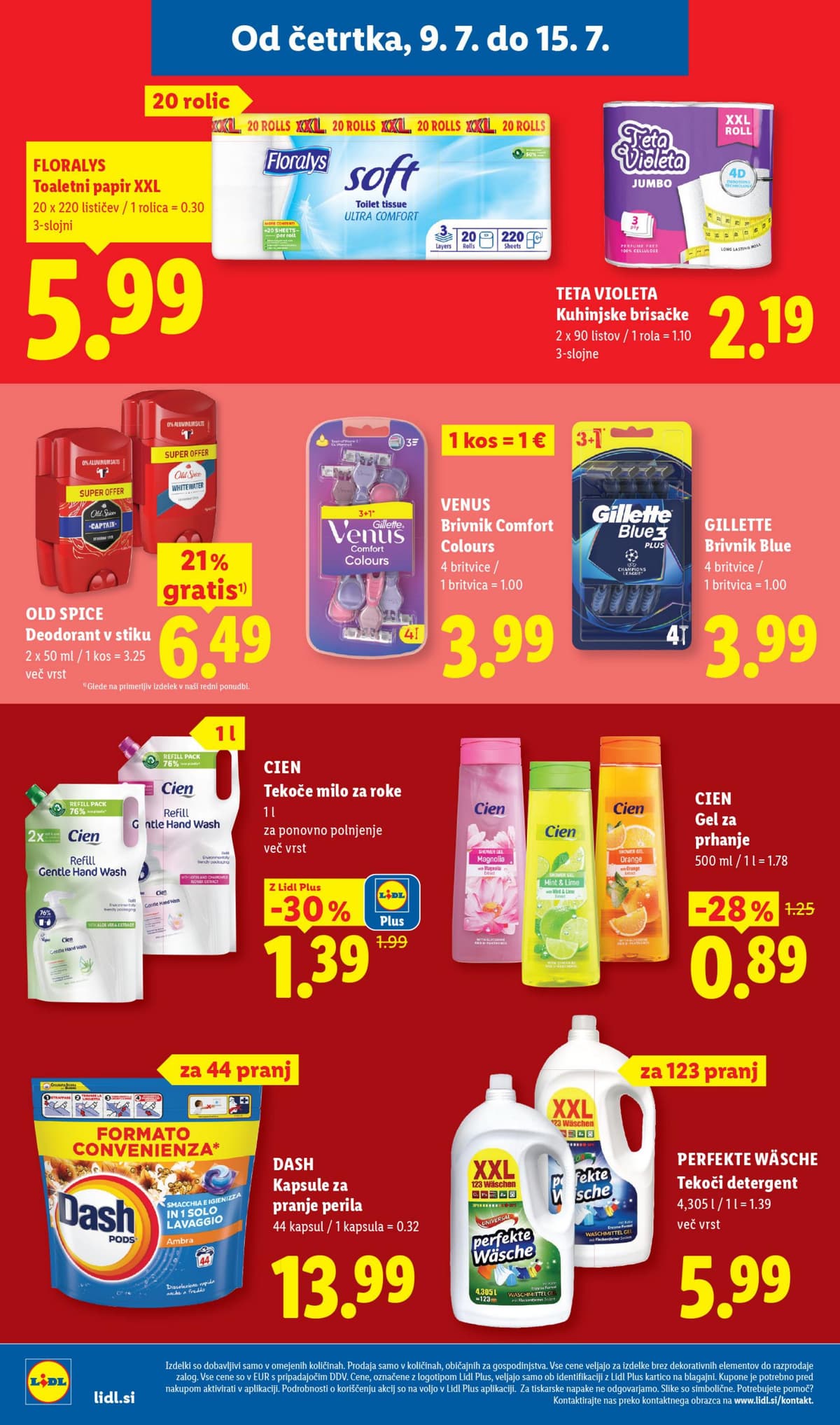Stran 16. Lidl kataloga - Živila
