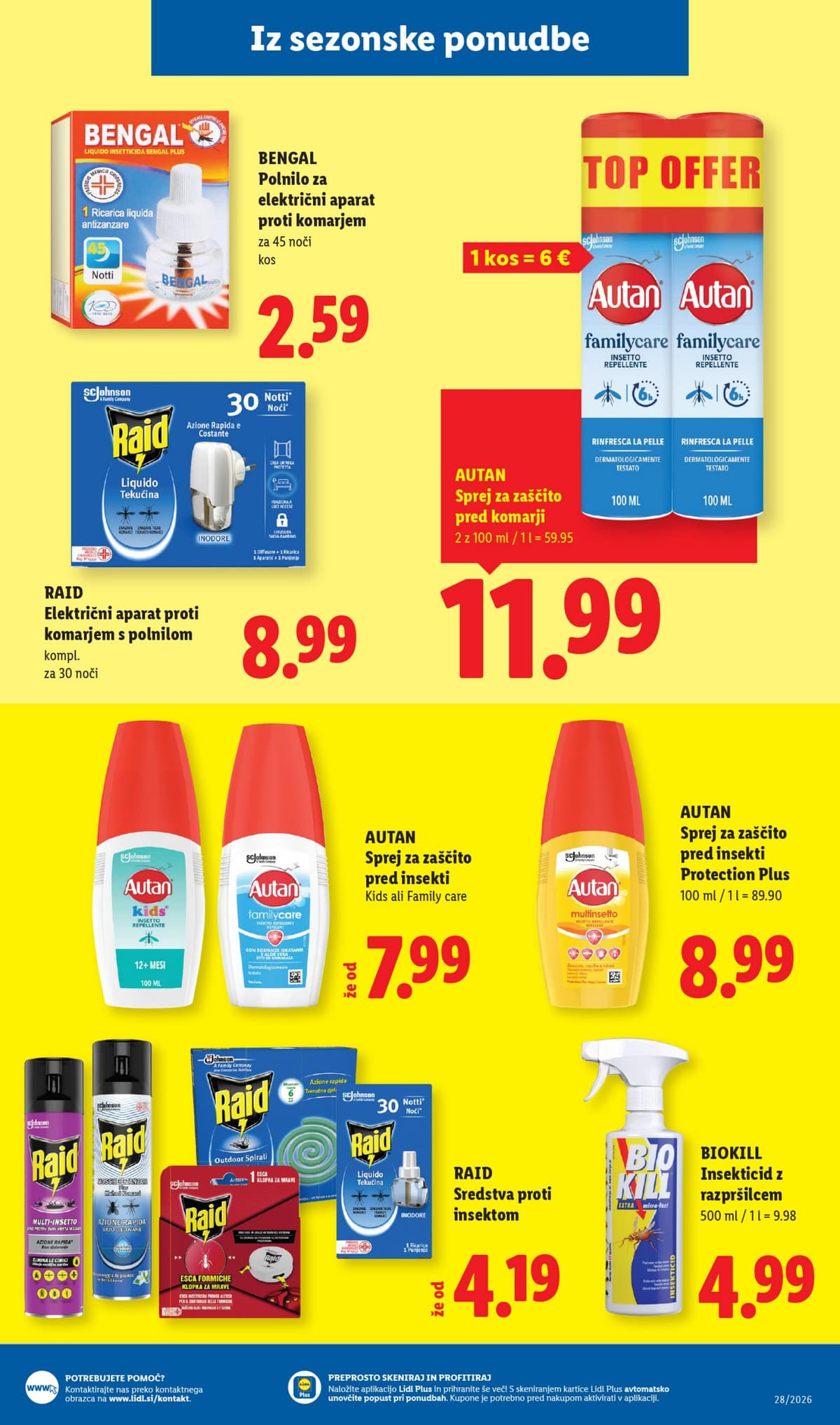 Stran 25. Lidl kataloga - Živila od 06.07.2026
