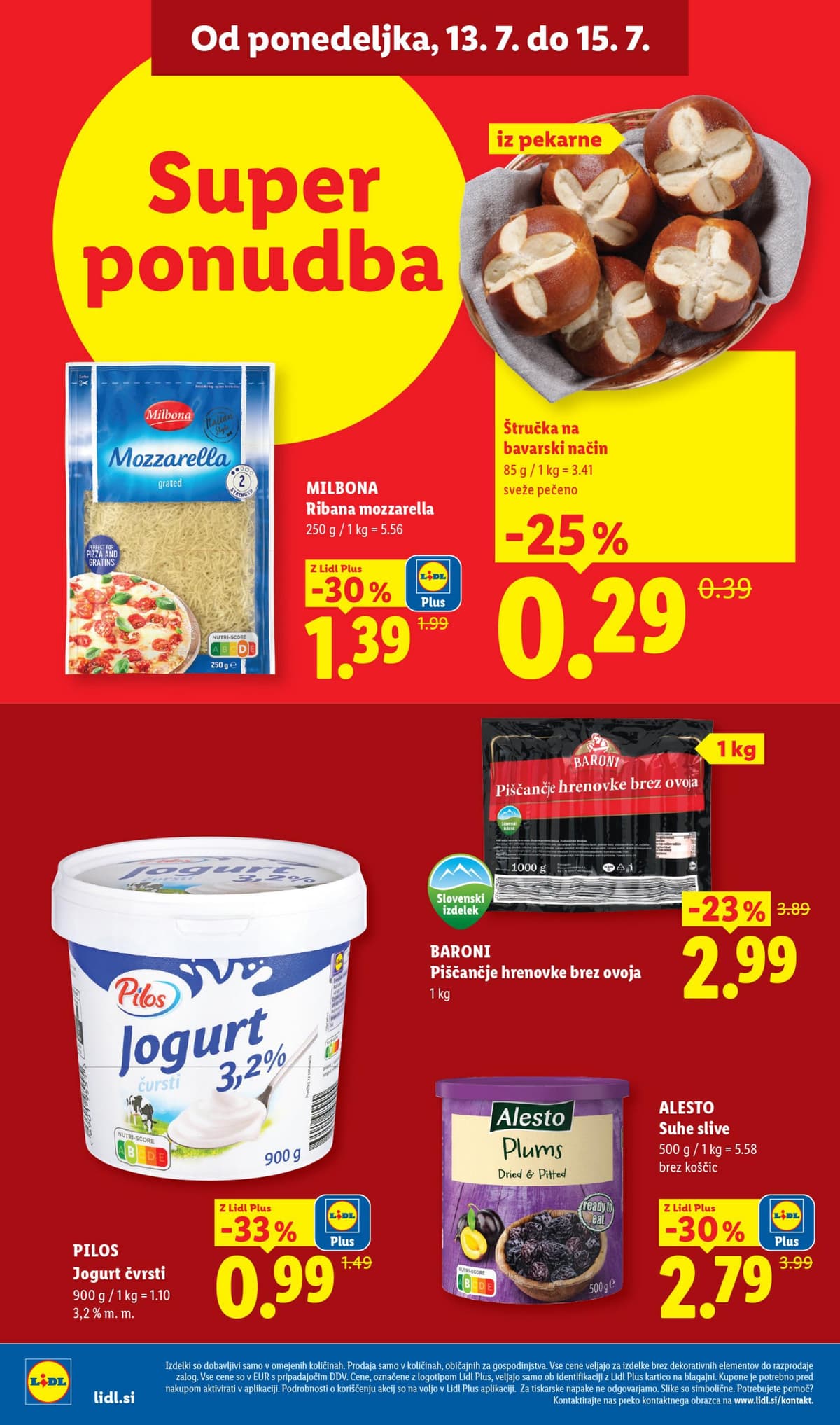 Stran 32. Lidl kataloga - Živila od 06.07.2026