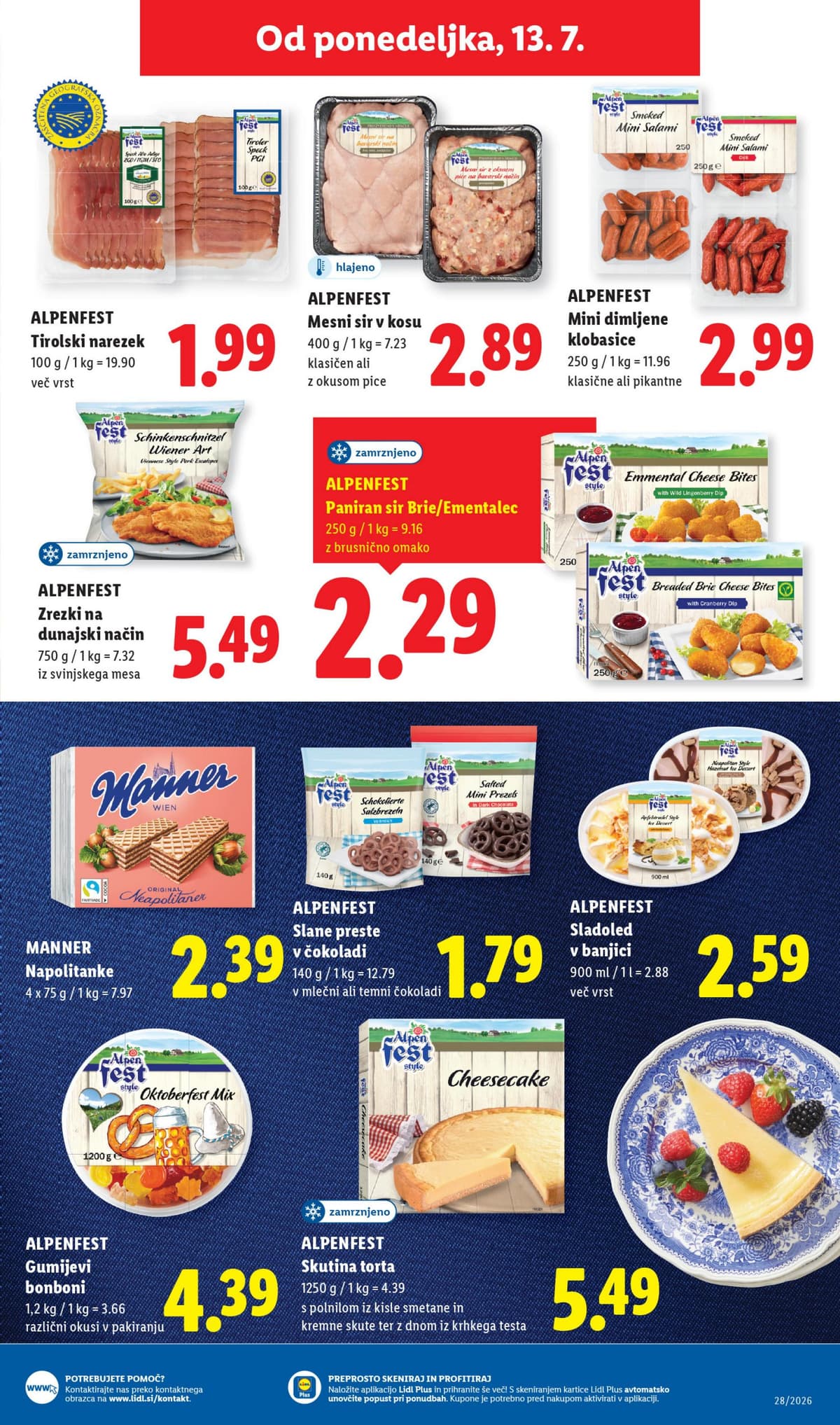 Stran 35. Lidl kataloga - Živila od 06.07.2026