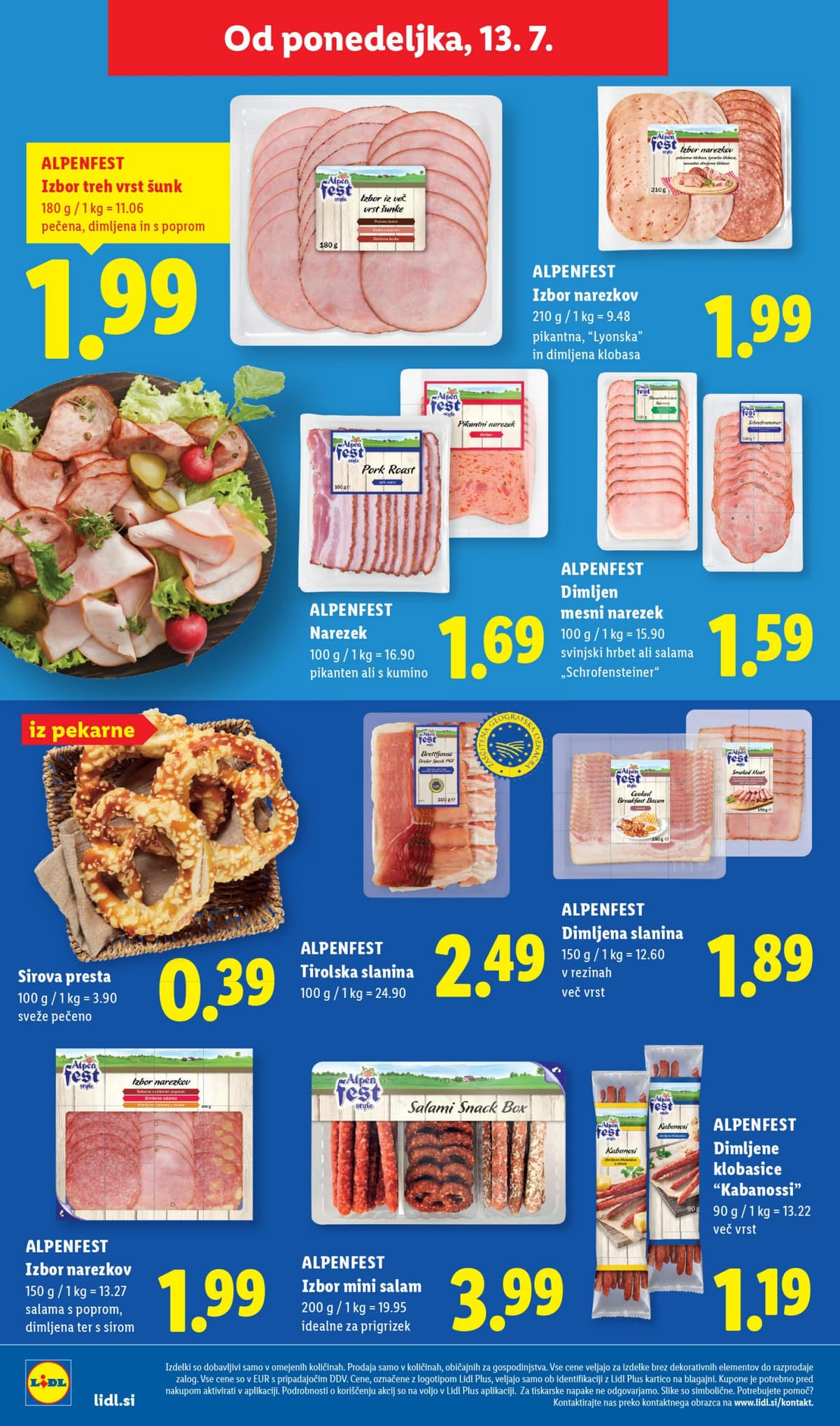 Stran 36. Lidl kataloga - Živila od 06.07.2026