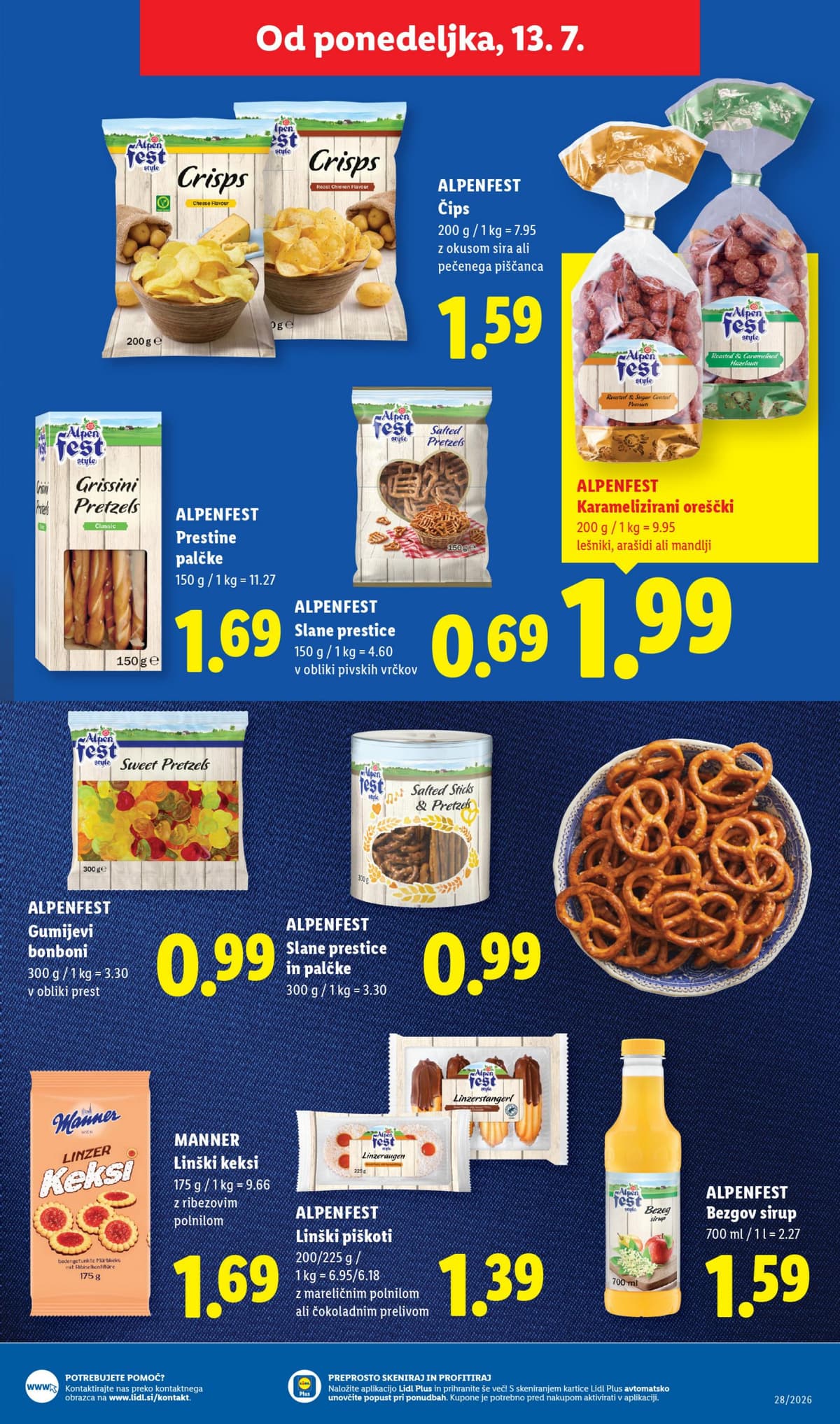 Stran 39. Lidl kataloga - Živila od 06.07.2026