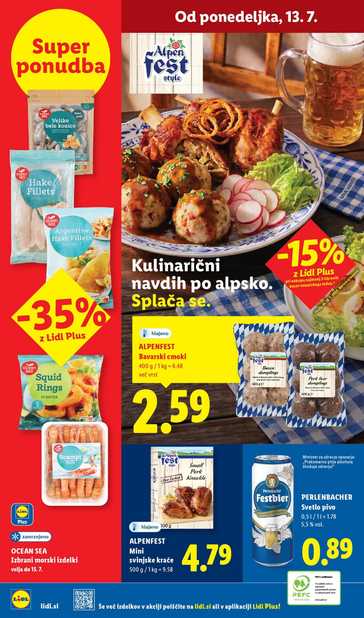 Stran 40. Lidl kataloga - Živila od 06.07.2026