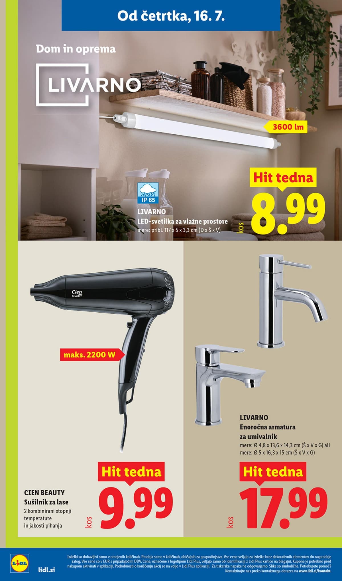 Stran 4. Lidl kataloga - Neživila