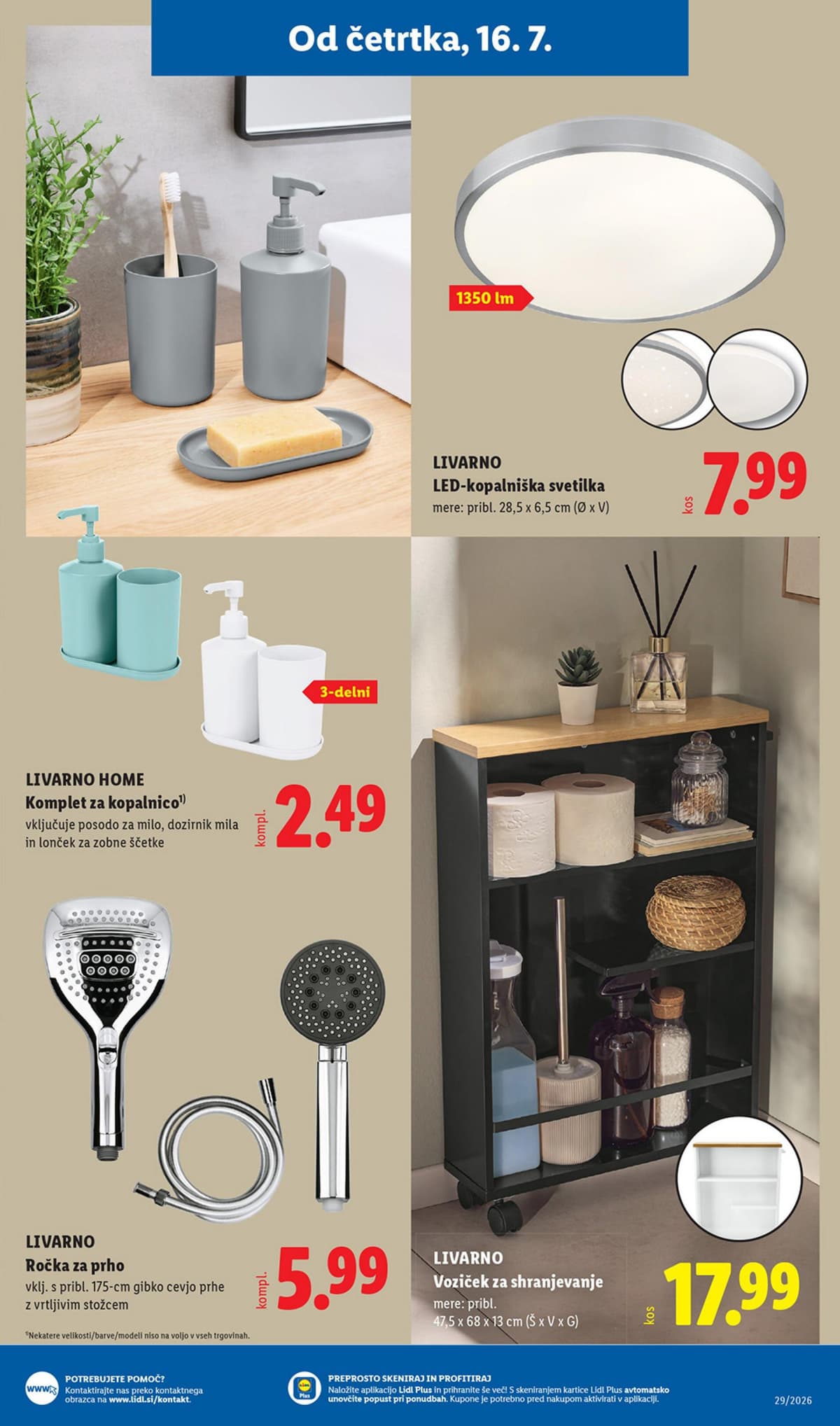 Stran 7. Lidl kataloga - Neživila od 13.07.2026