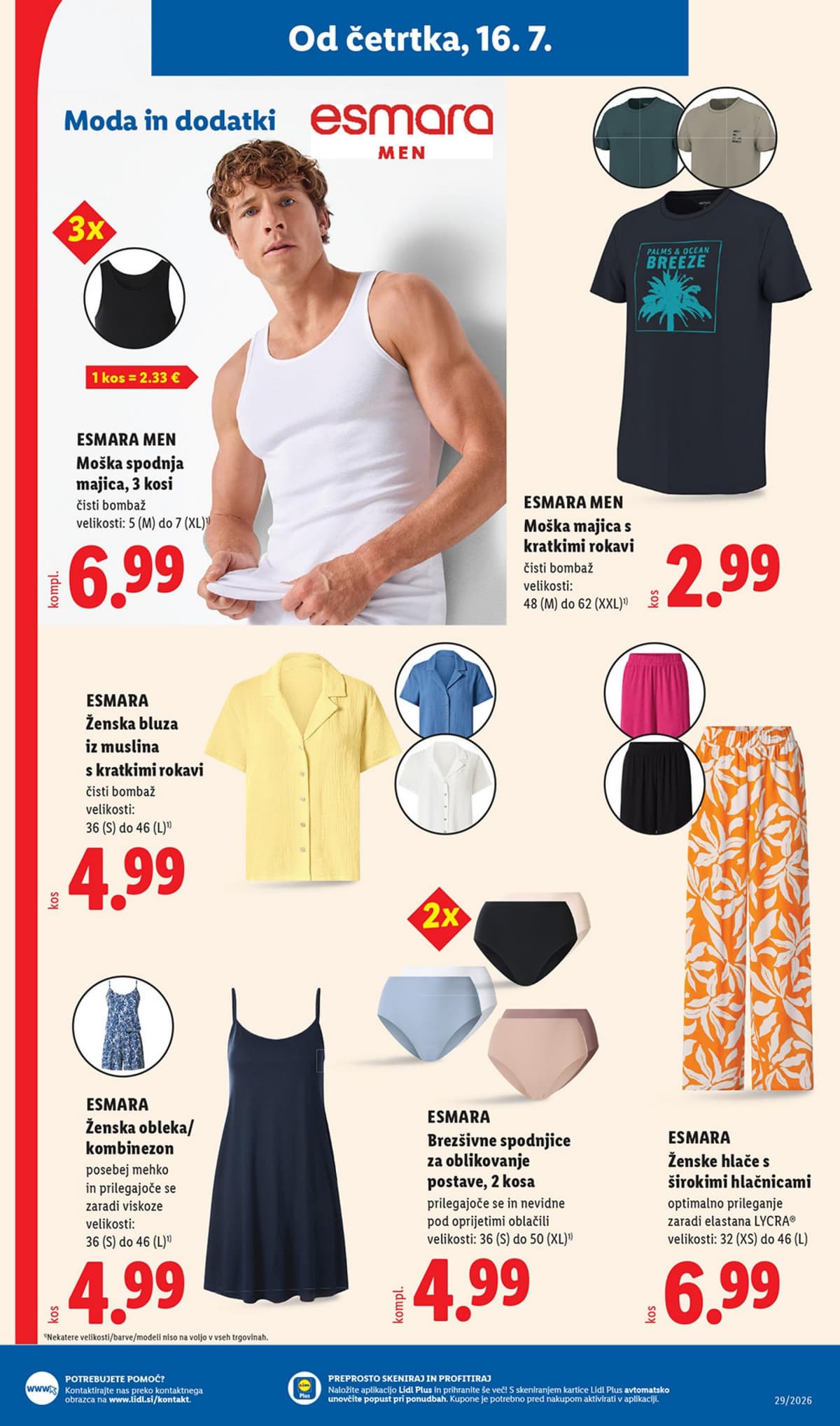 Stran 9. Lidl kataloga - Neživila od 13.07.2026
