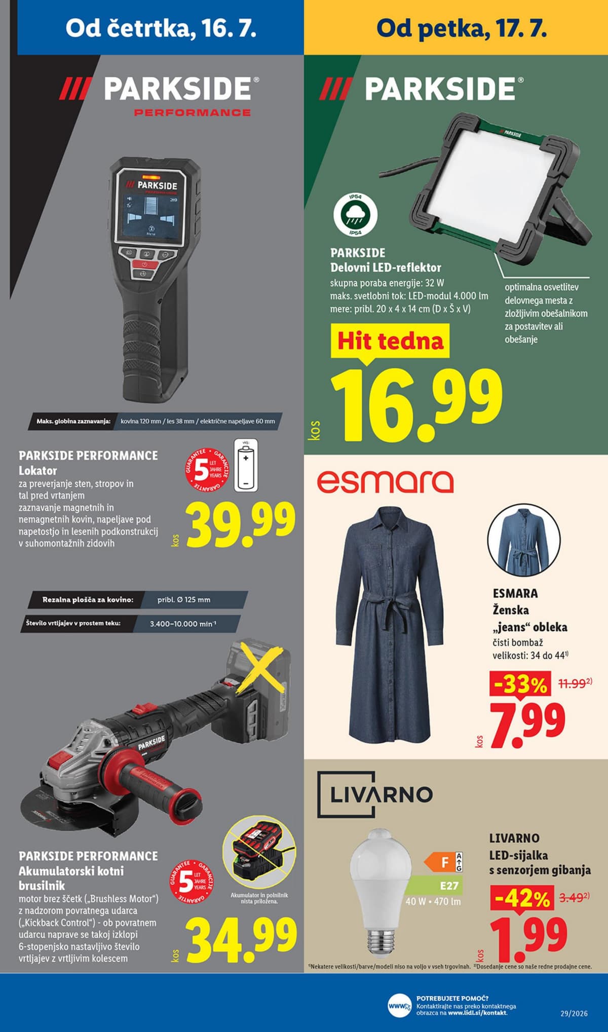 Stran 13. Lidl kataloga - Neživila od 13.07.2026