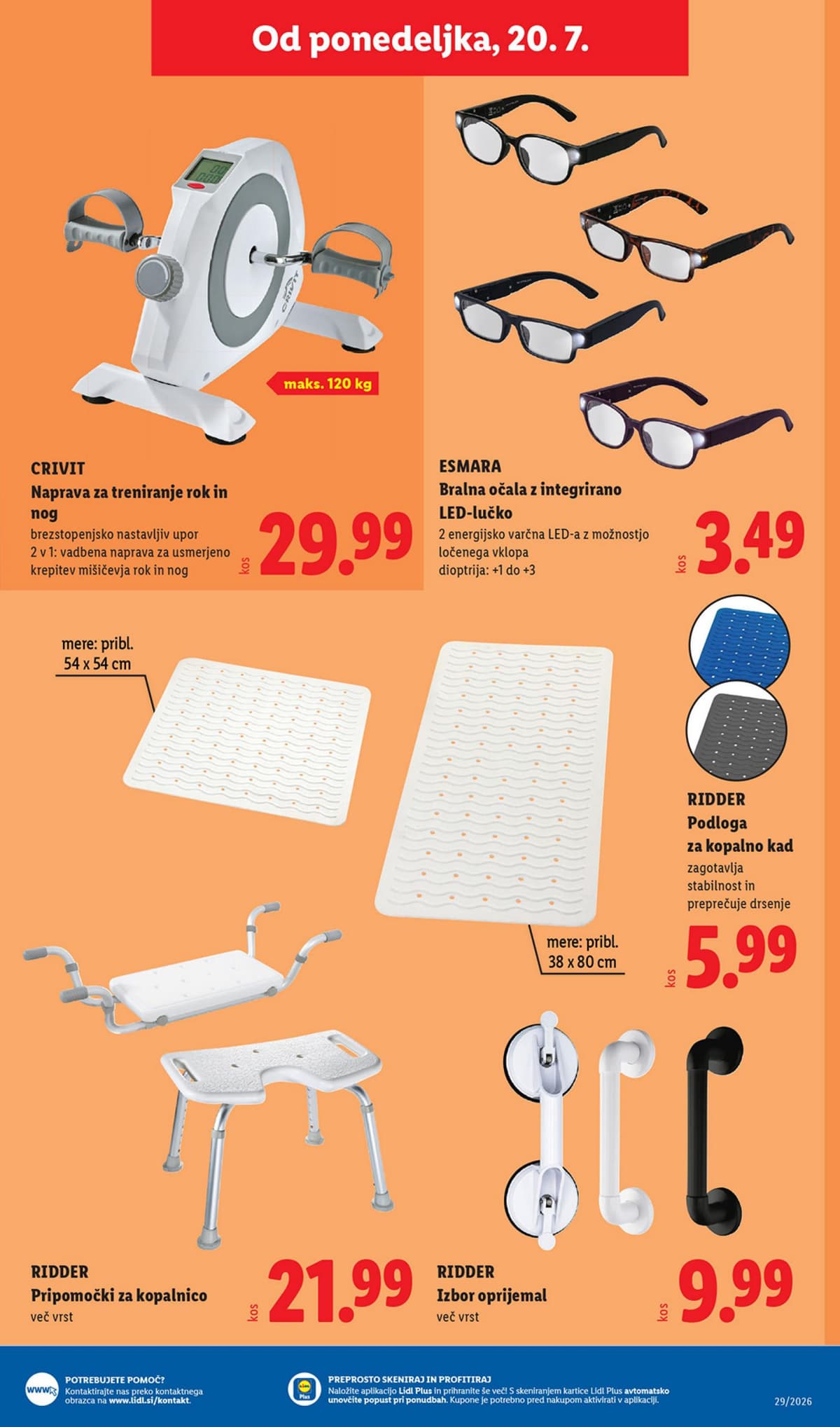 Stran 27. Lidl kataloga - Neživila od 13.07.2026