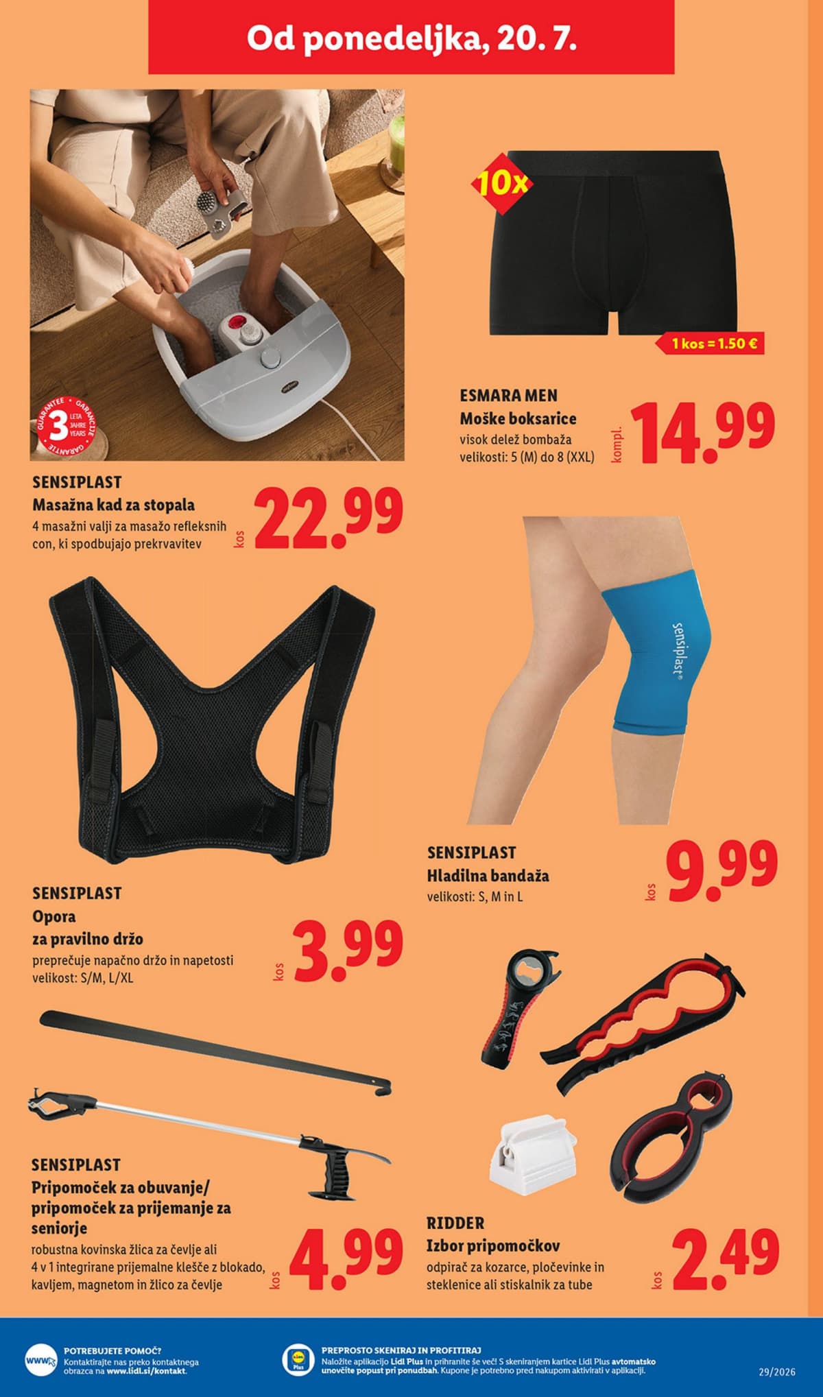 Stran 29. Lidl kataloga - Neživila od 13.07.2026