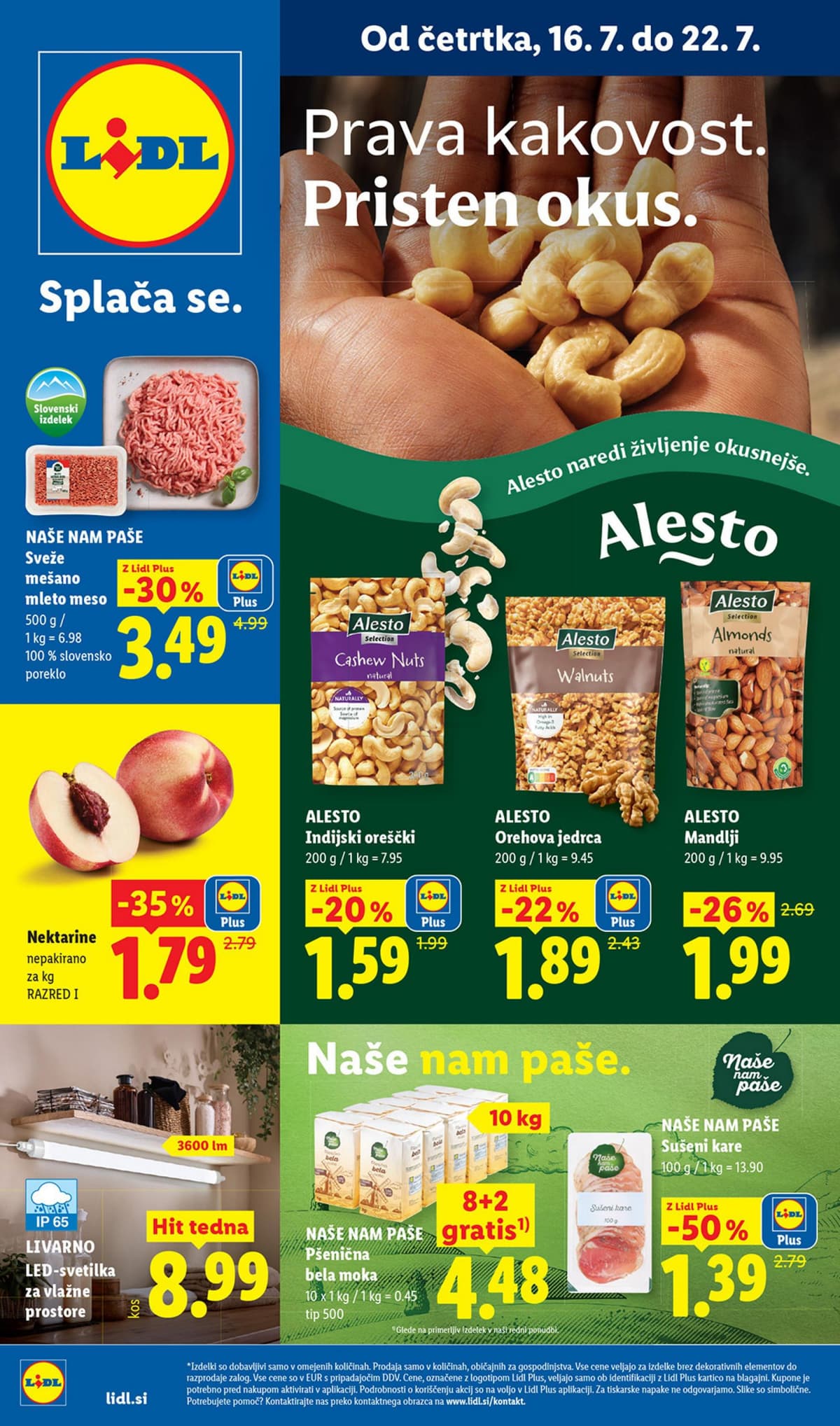 Stran 1. Lidl kataloga - Živila