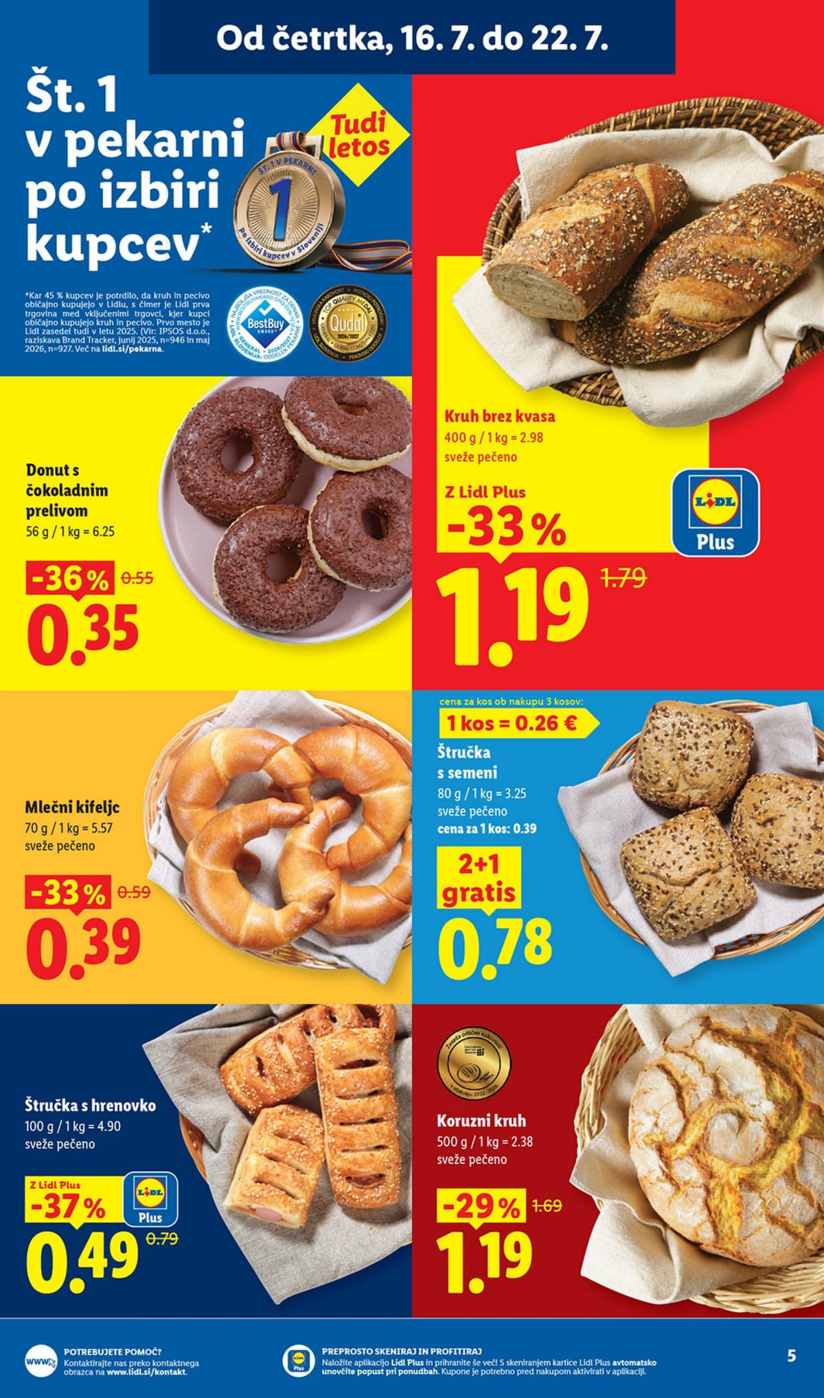 Stran 5. Lidl kataloga - Živila