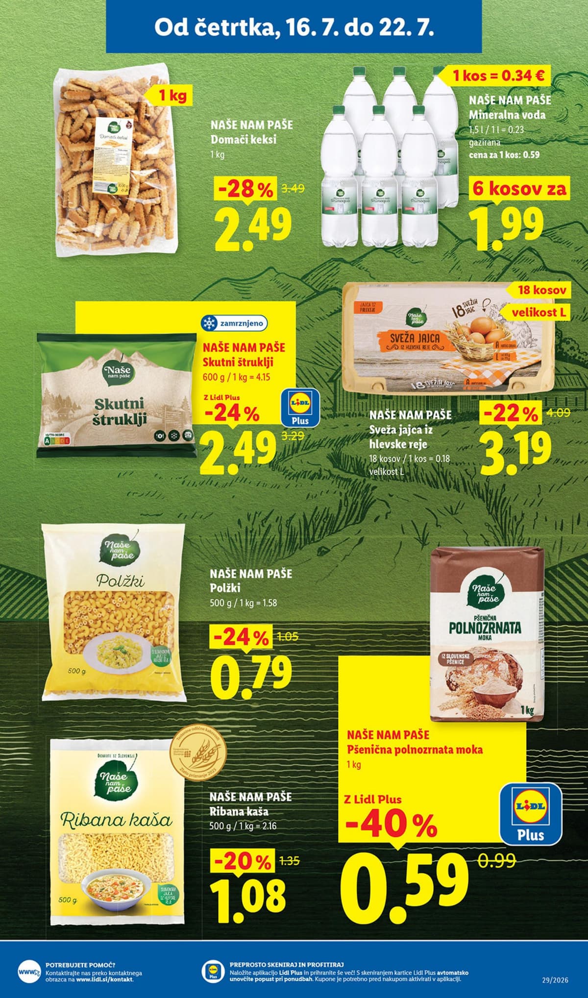 Stran 7. Lidl kataloga - Živila