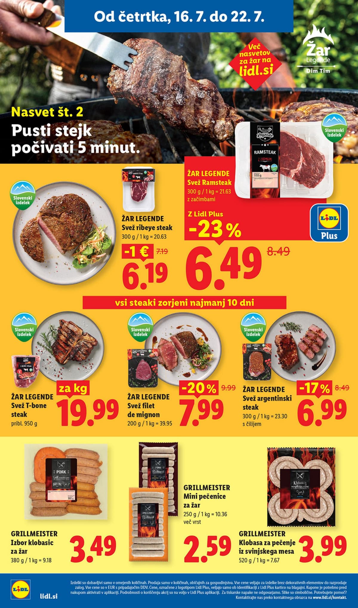 Stran 14. Lidl kataloga - Živila od 13.07.2026