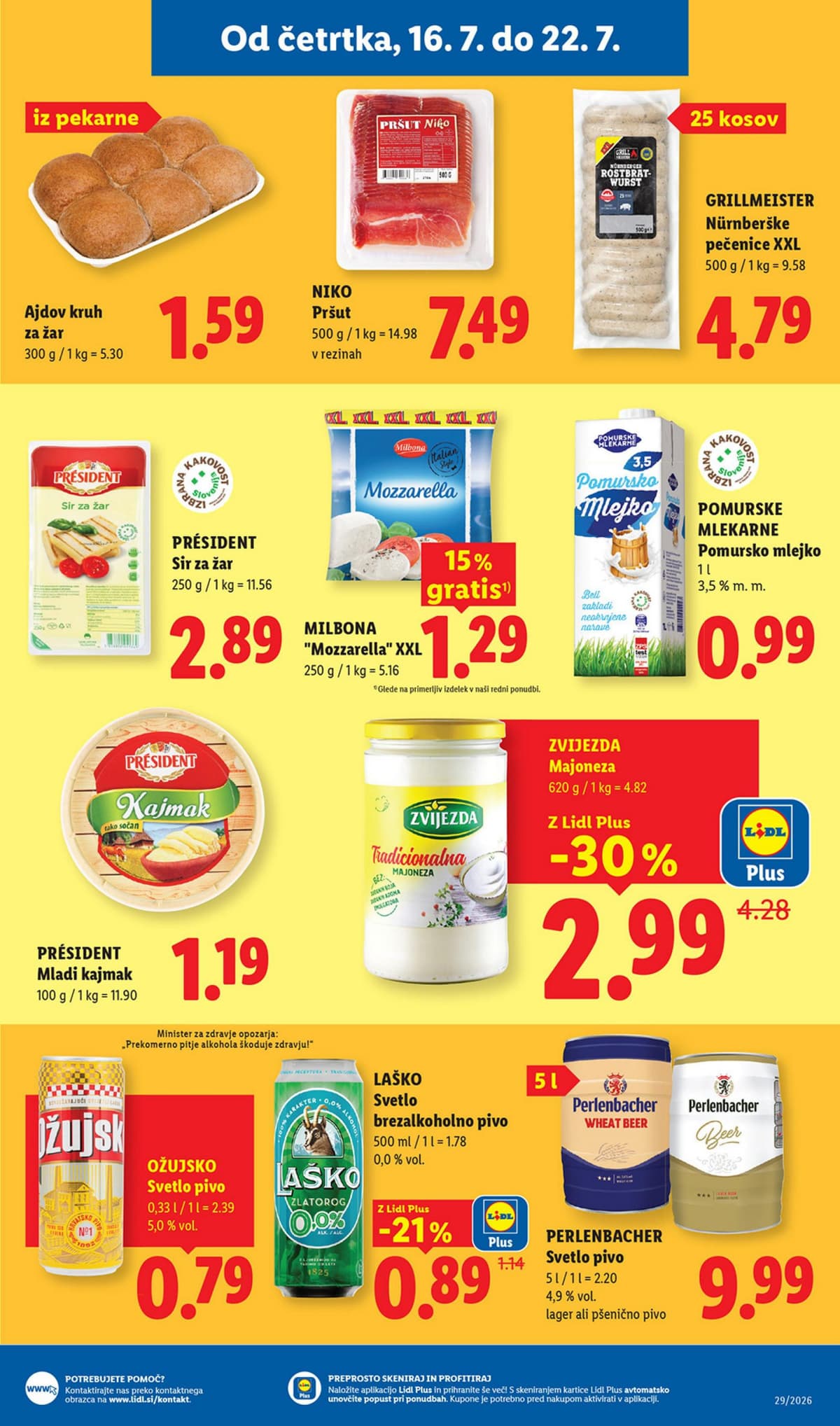 Stran 15. Lidl kataloga - Živila