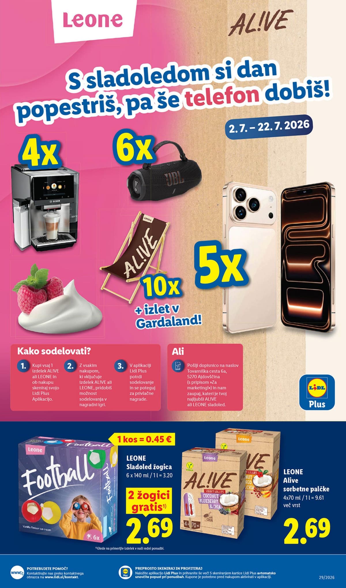 Stran 21. Lidl kataloga - Živila od 13.07.2026