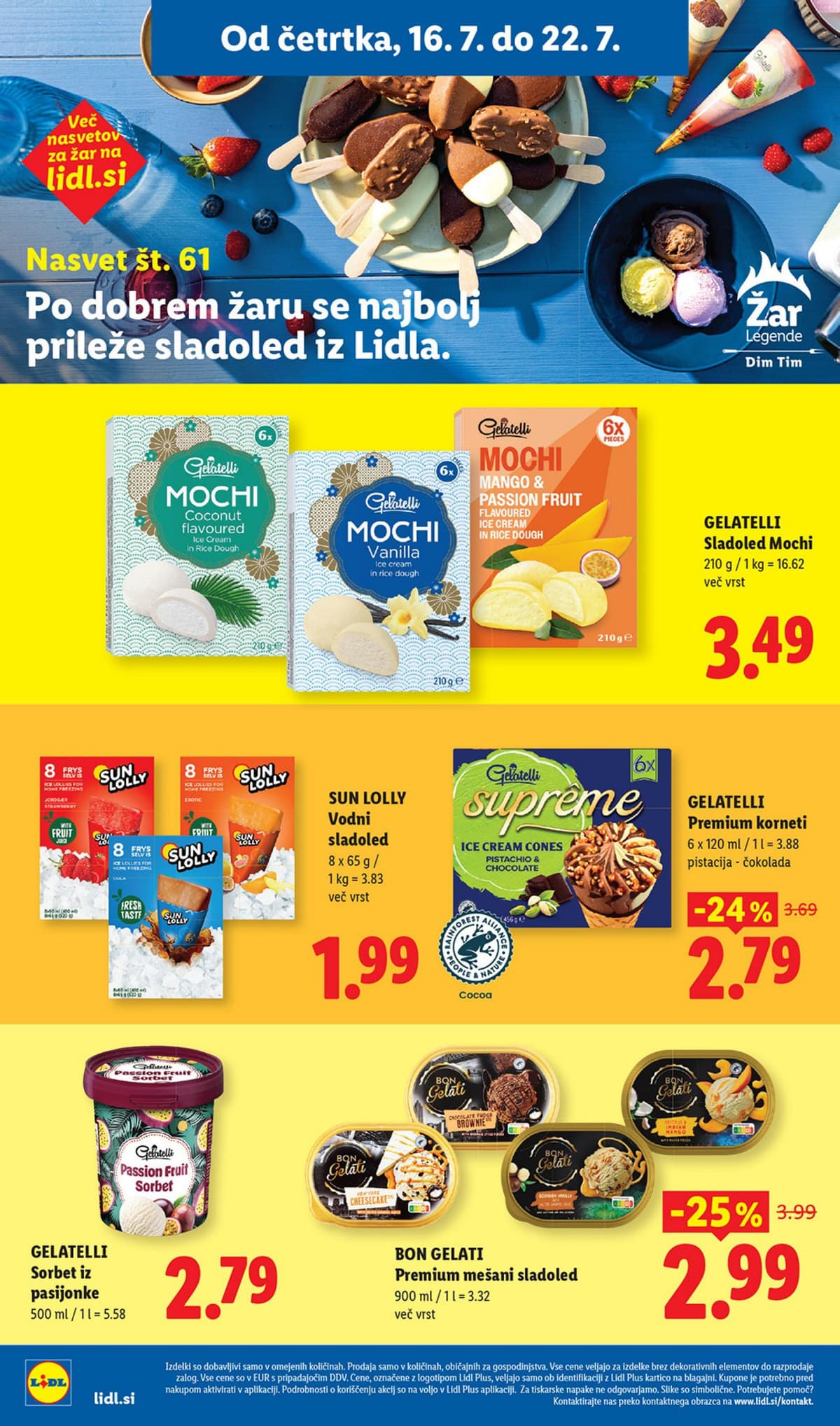 Stran 22. Lidl kataloga - Živila od 13.07.2026