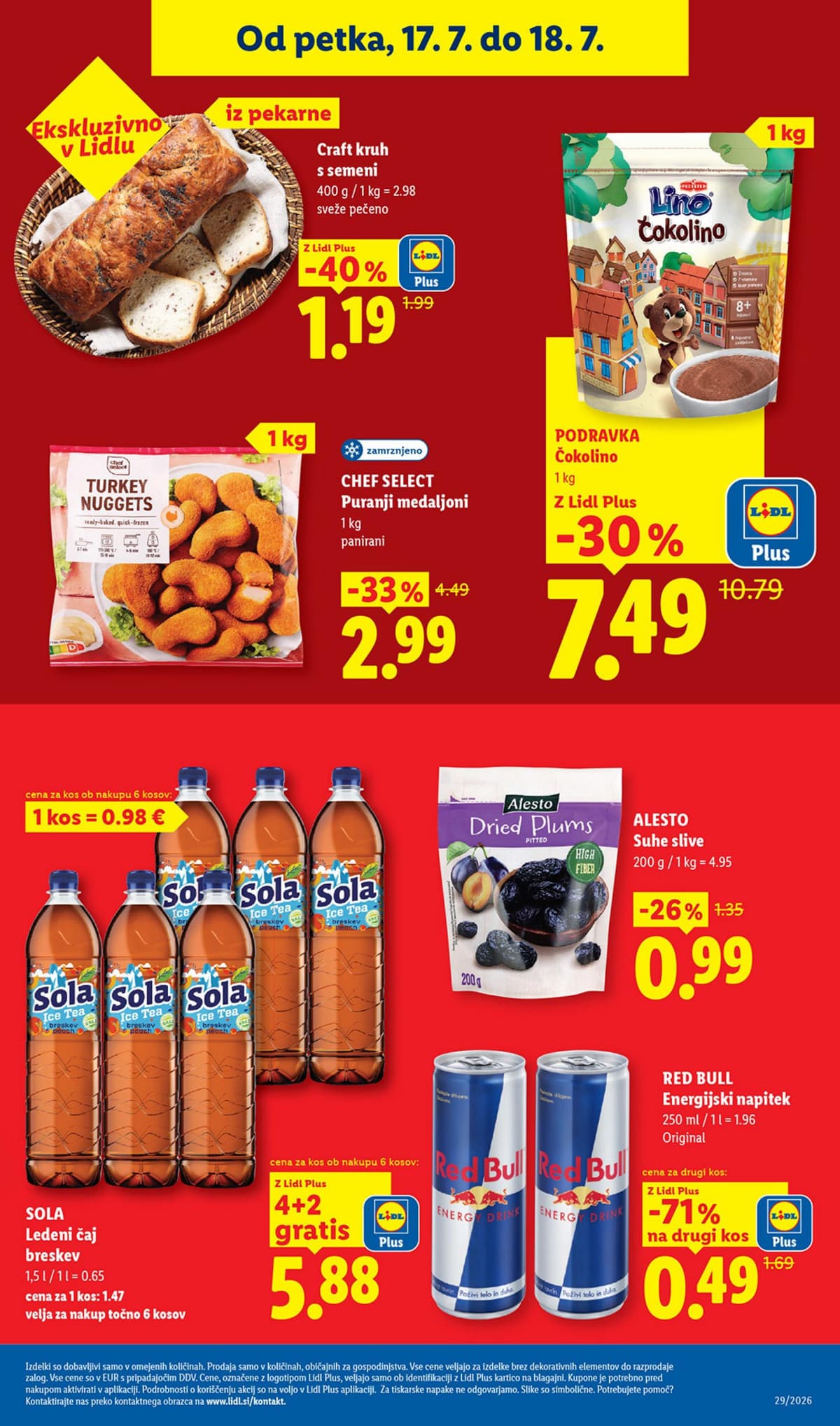 Stran 29. Lidl kataloga - Živila