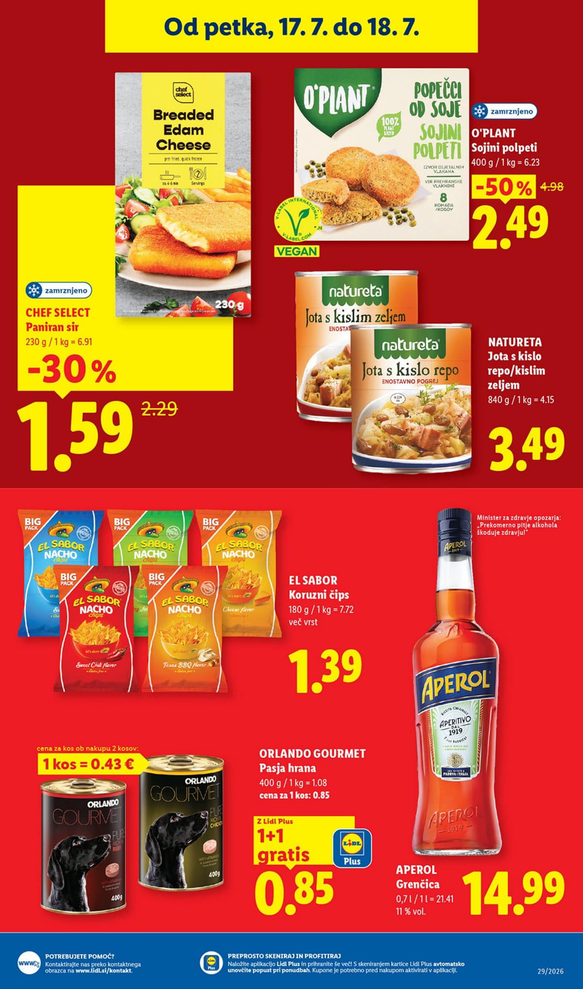 Stran 31. Lidl kataloga - Živila