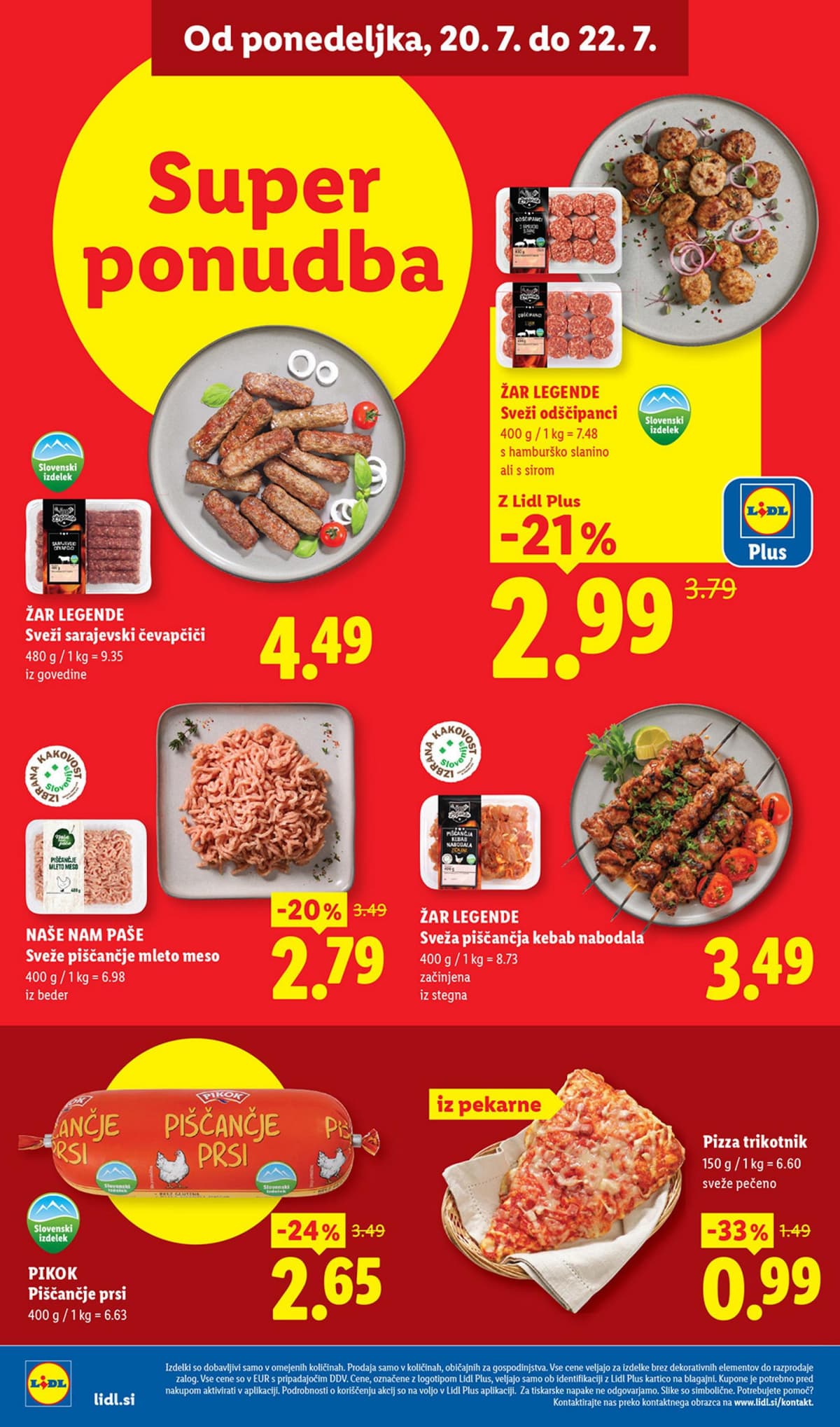 Stran 32. Lidl kataloga - Živila od 13.07.2026