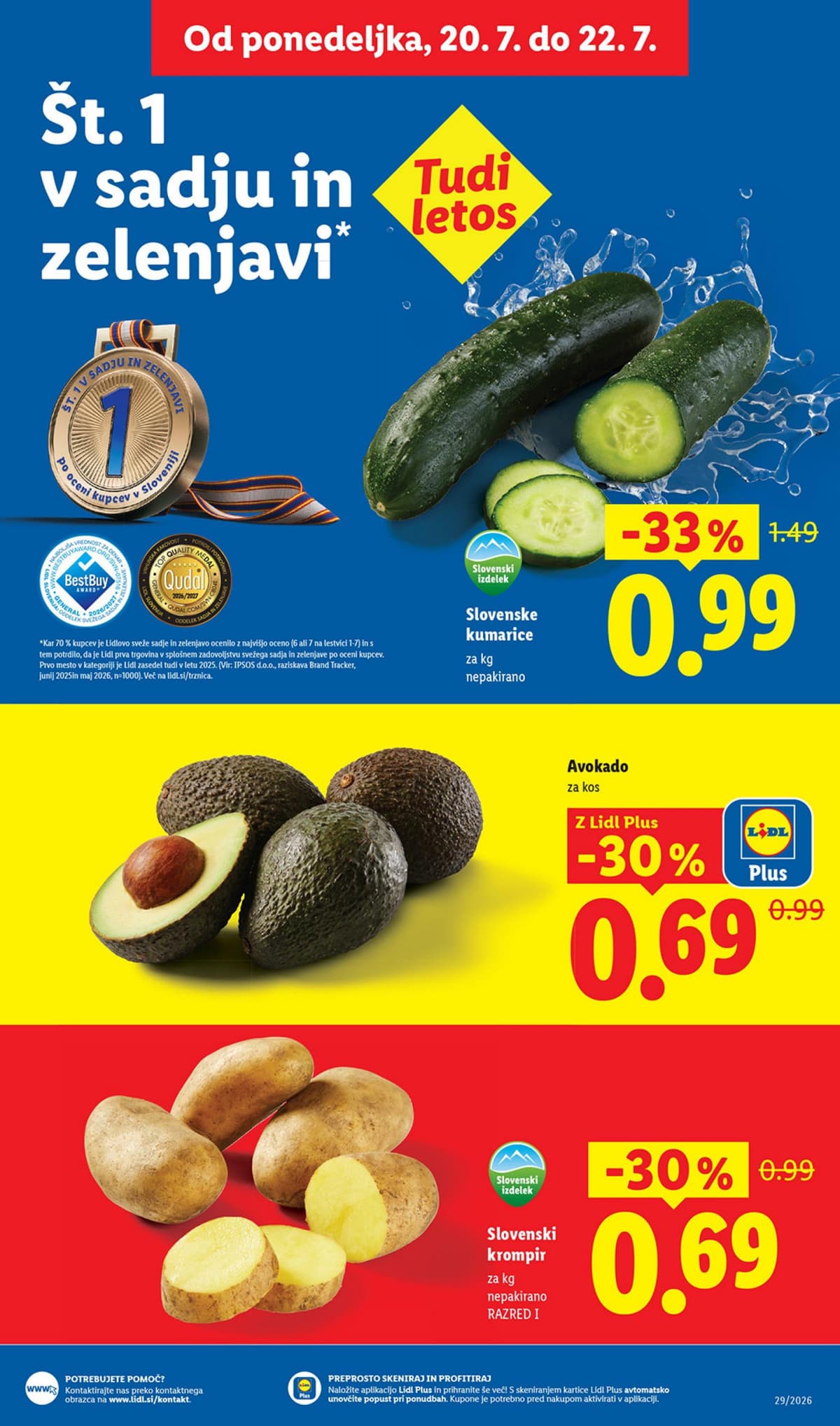 Stran 33. Lidl kataloga - Živila