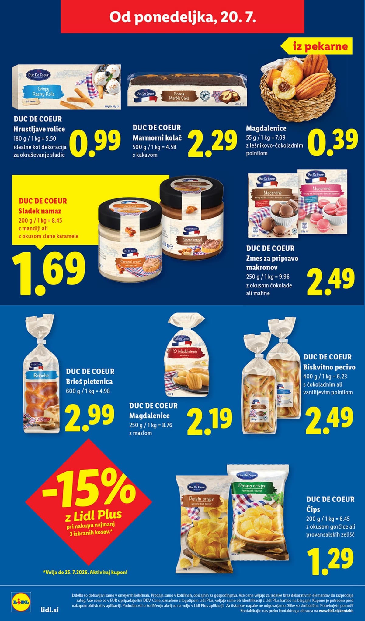 Stran 40. Lidl kataloga - Živila