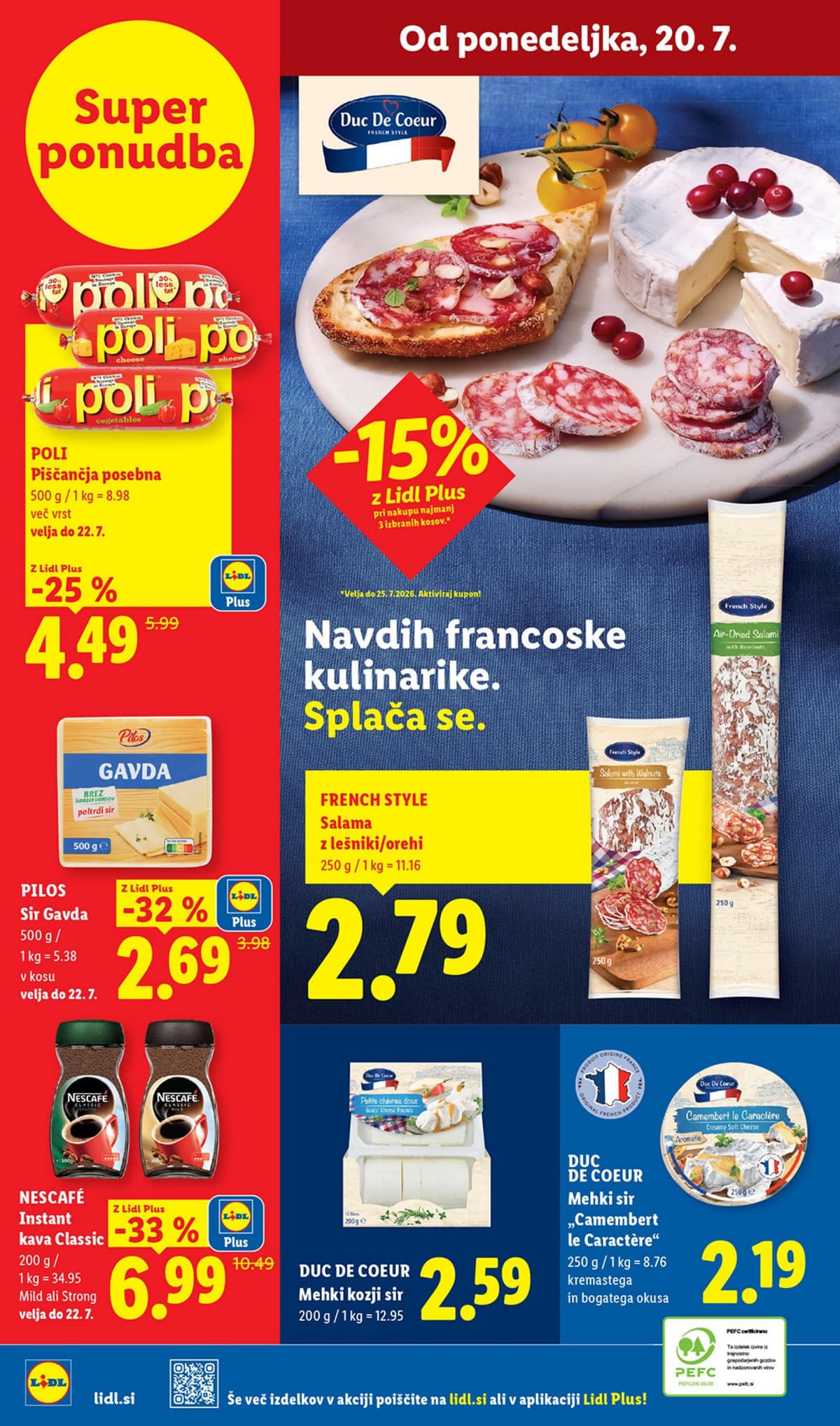 Stran 42. Lidl kataloga - Živila