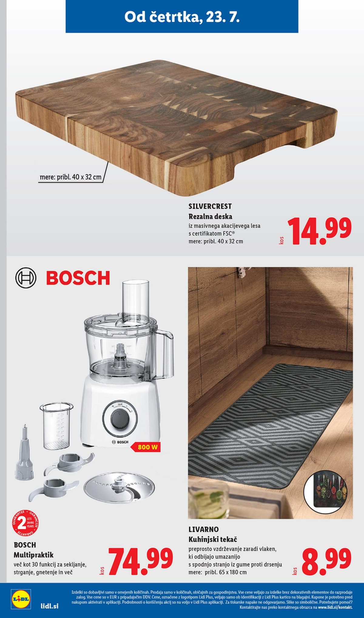 Stran 10. Lidl kataloga - Neživila od 21.07.2026