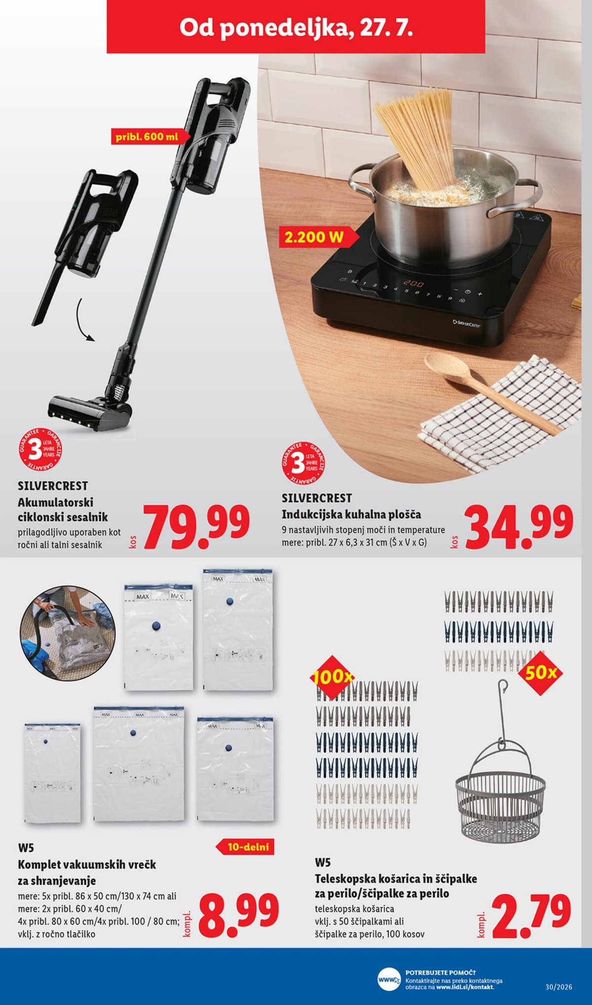Stran 13. Lidl kataloga - Neživila od 21.07.2026