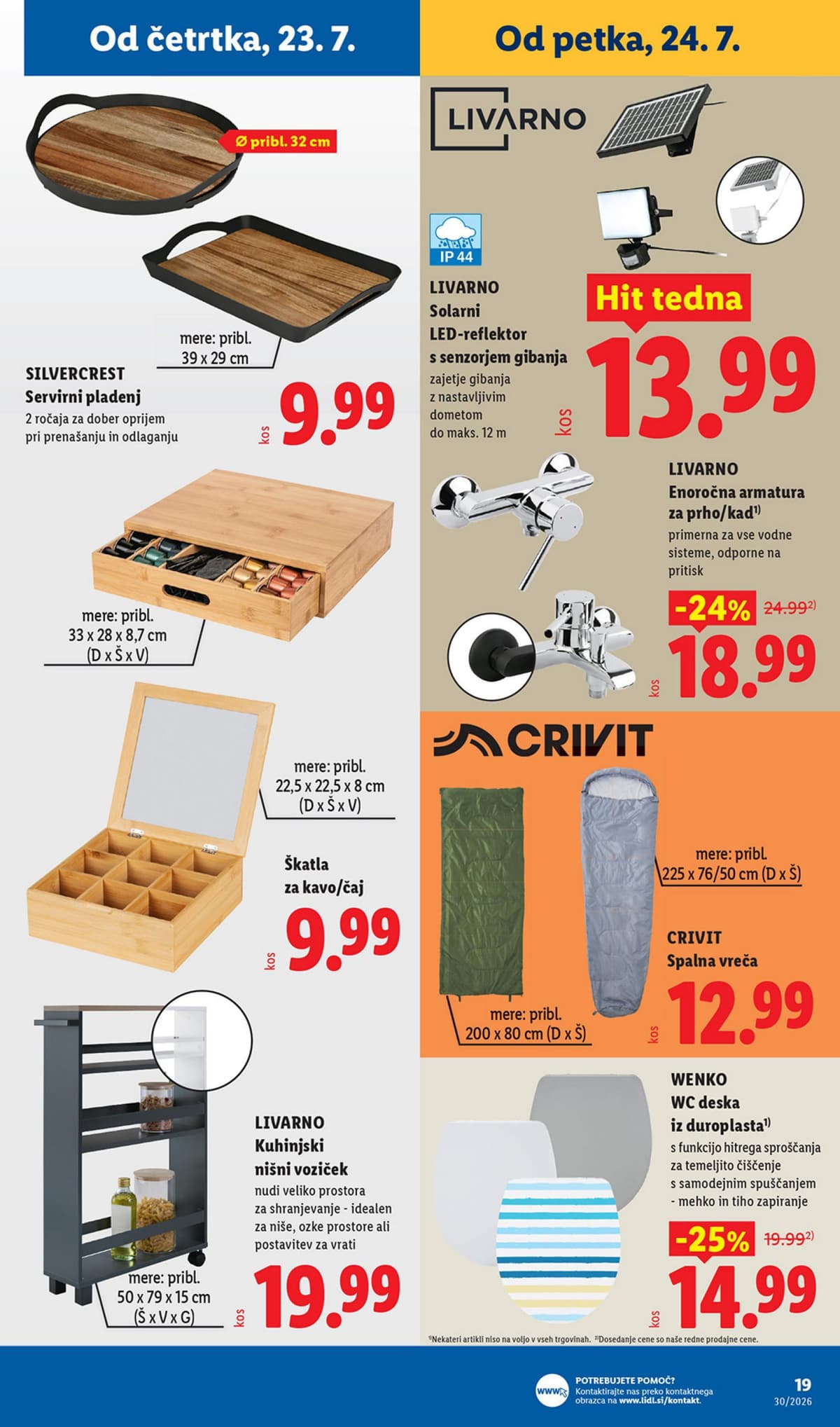 Stran 9. Lidl kataloga - Neživila