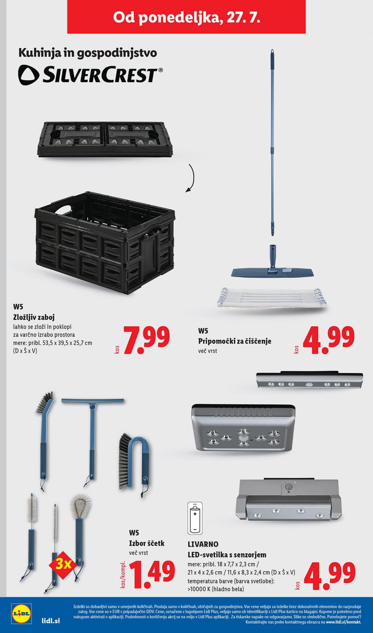Stran 14. Lidl kataloga - Neživila od 21.07.2026