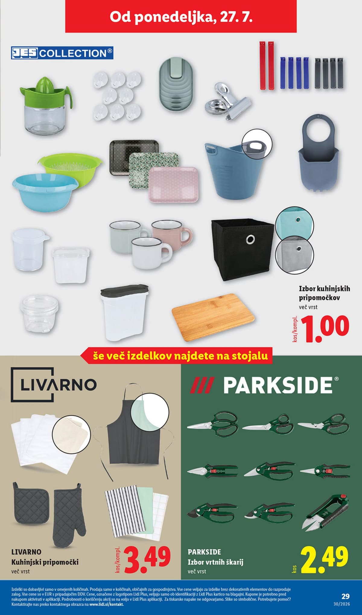 Stran 17. Lidl kataloga - Neživila od 21.07.2026