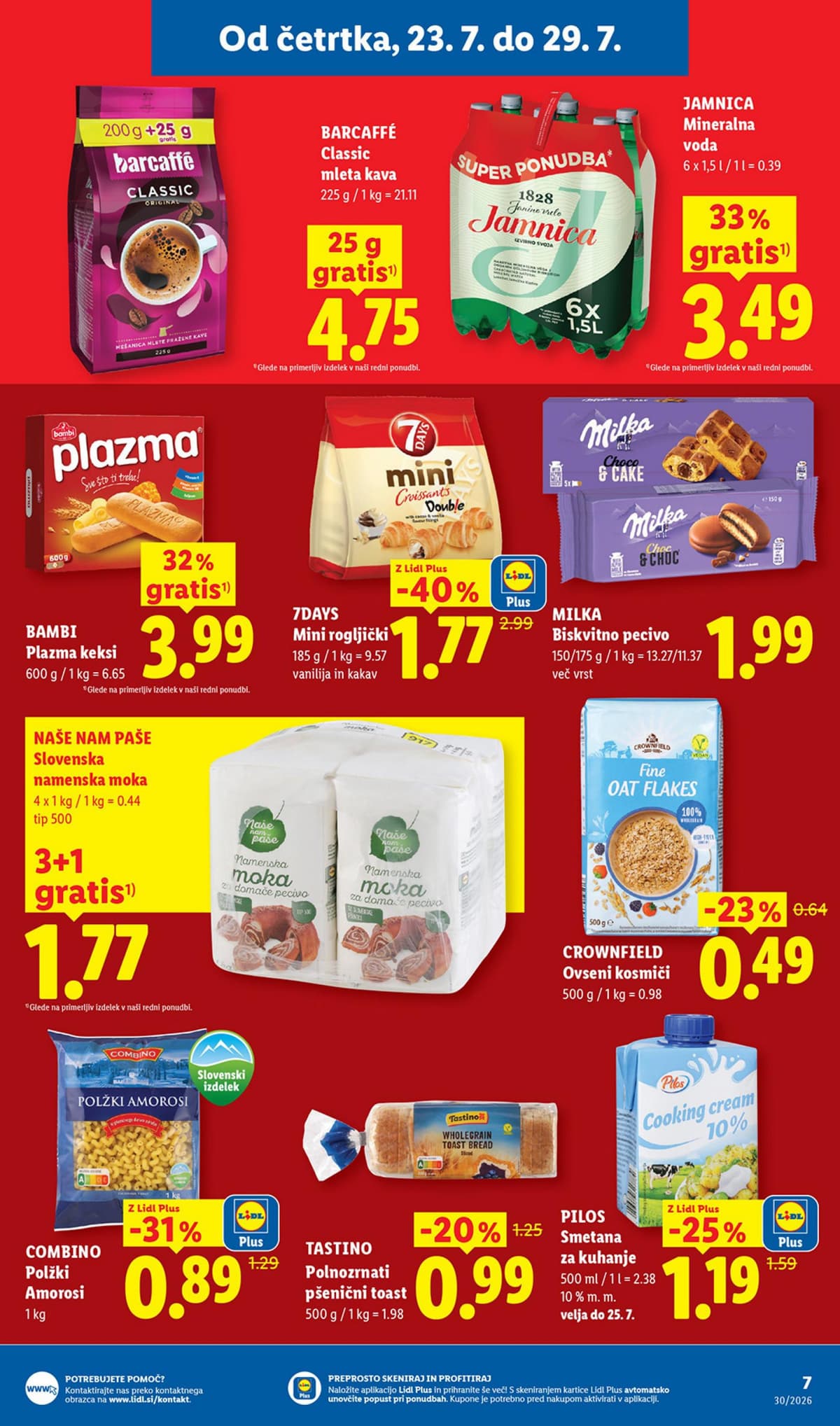 Stran 7. Lidl kataloga - Živila