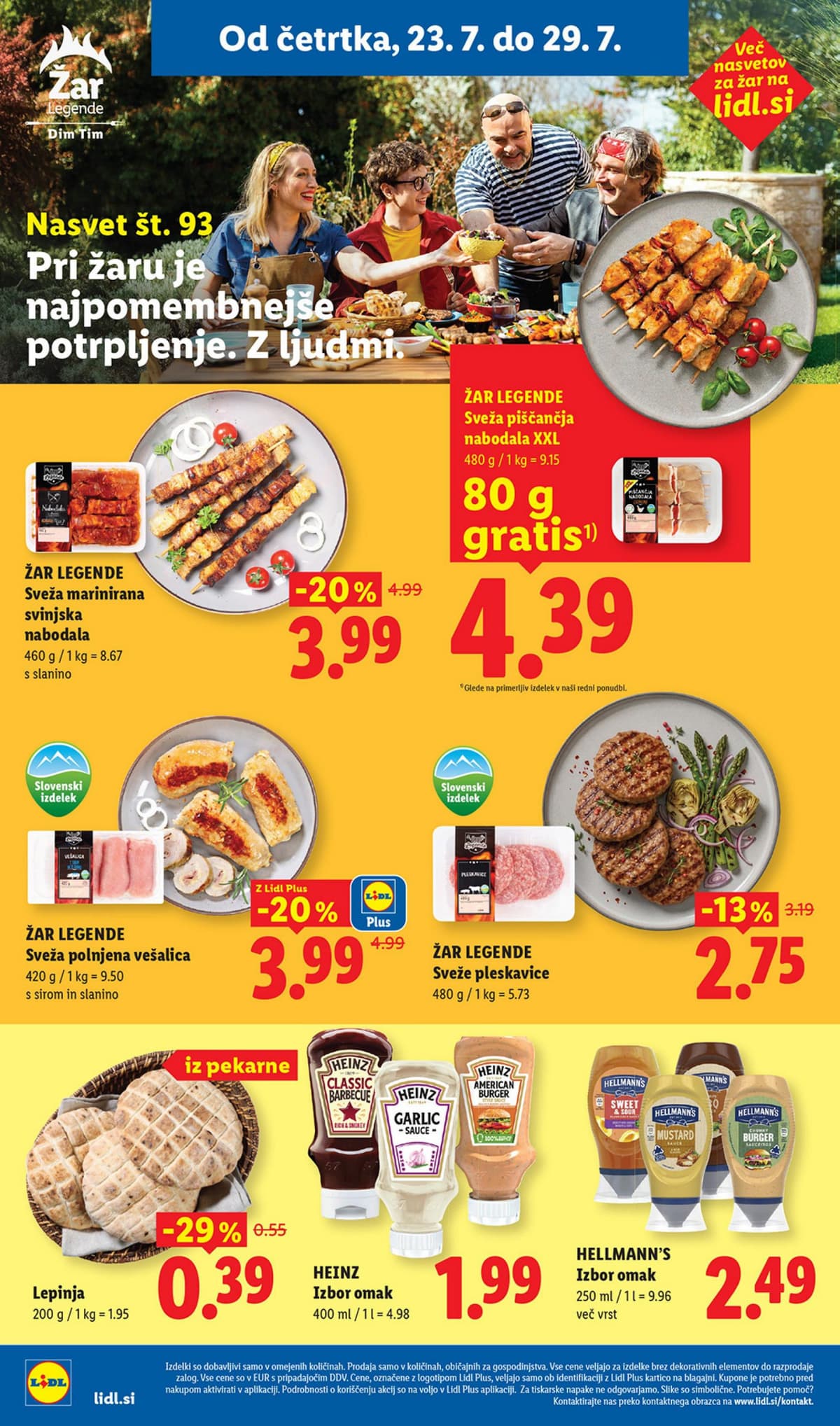 Stran 10. Lidl kataloga - Živila od 21.07.2026