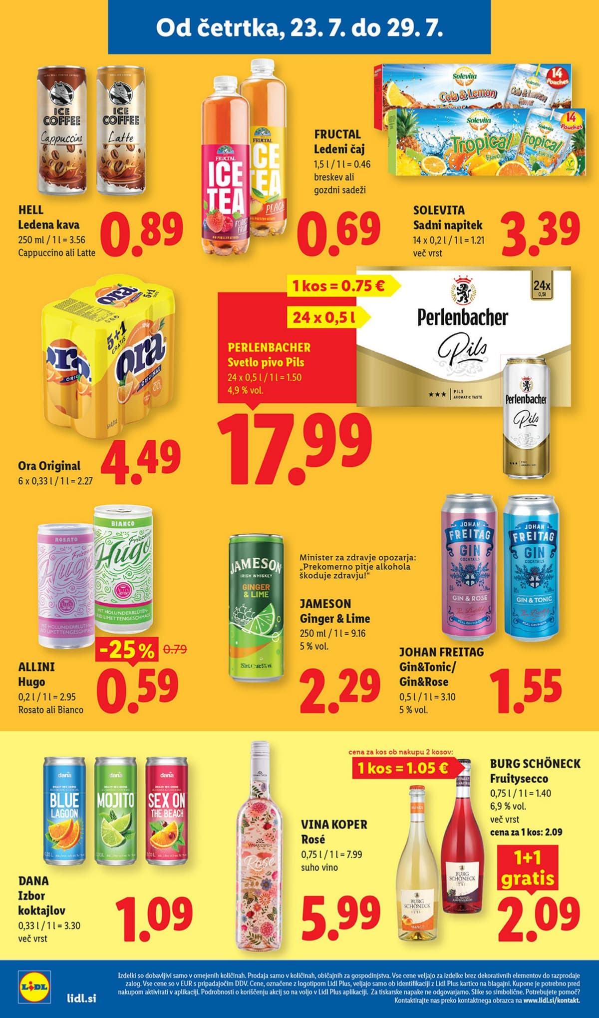 Stran 12. Lidl kataloga - Živila
