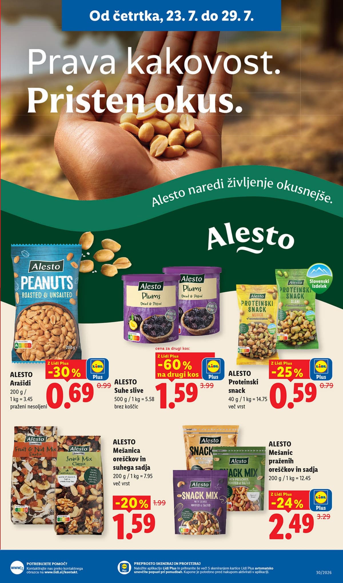 Stran 9. Lidl kataloga - Živila od 21.07.2026